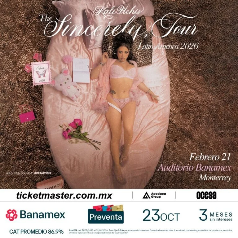 KALI UCHIS POR PRIMERA VEZ EN MONTERREY