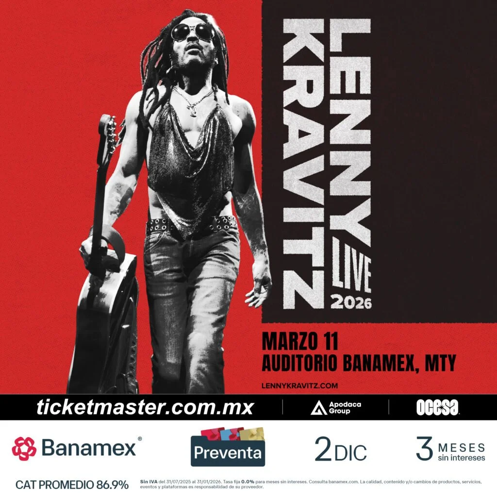 LENNY KRAVITZ EN MONTERREY 2026