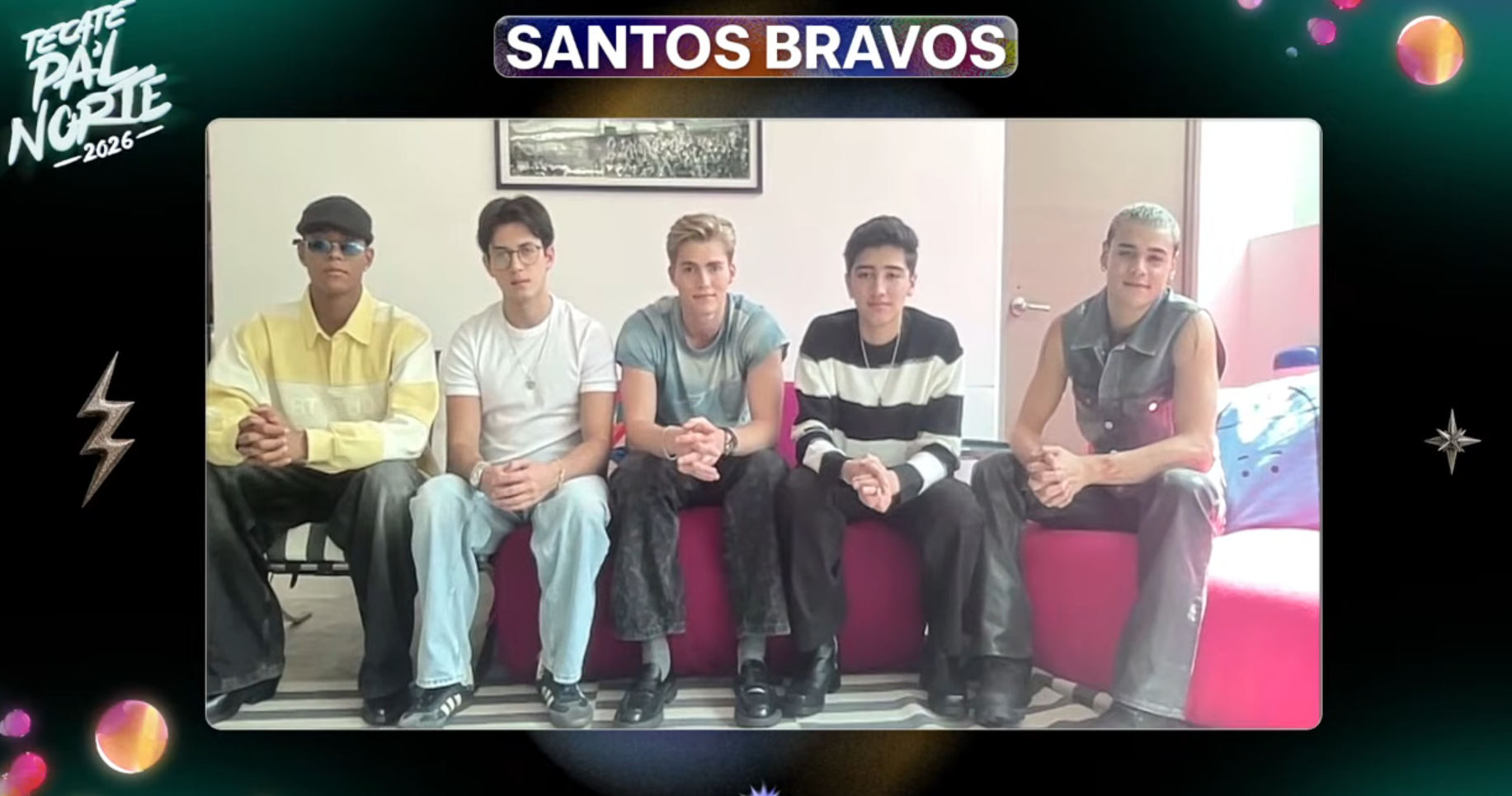 SANTOS BRAVOS:                       LA PRIMERA BOY BAND DE HYBE                                RUMBO A PAL NORTE 2026 