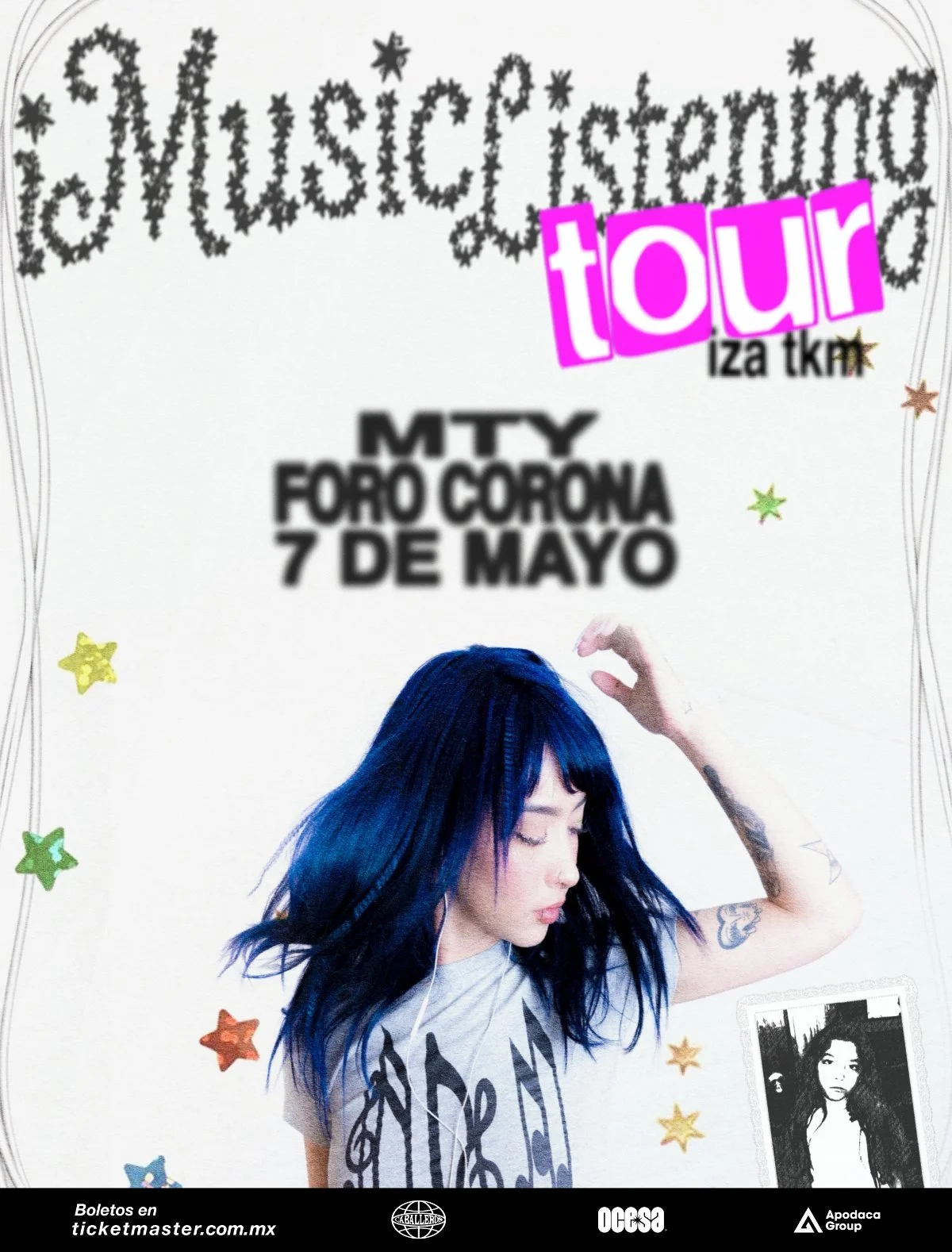 IZA TKM "i Music Listening Tour" LLEGA A MONTERREY
