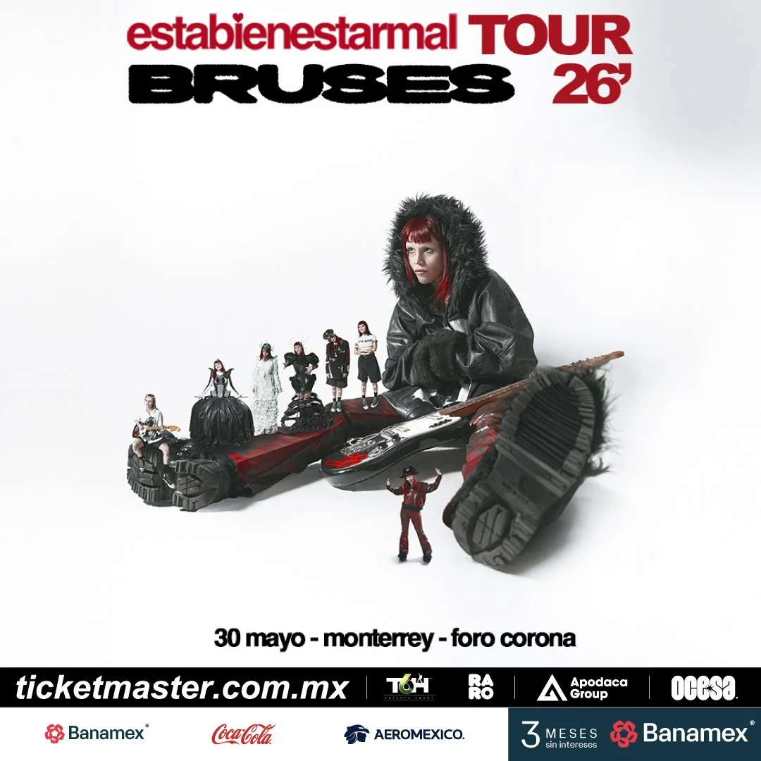 BRUSES ANUNCIA CONCIERTO EN MONTERREY 2026