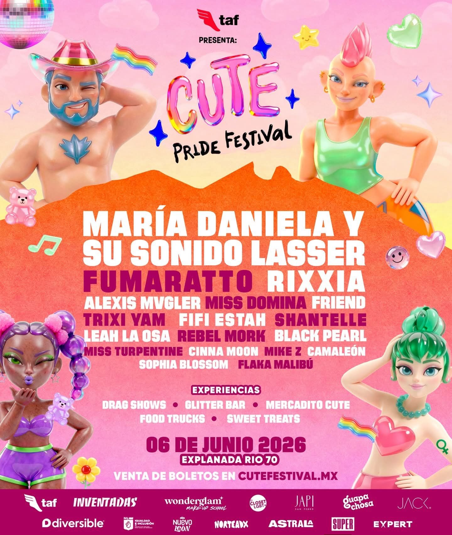 CUTE PRIDE: UN FESTIVAL CON MUCHO ORGULLO