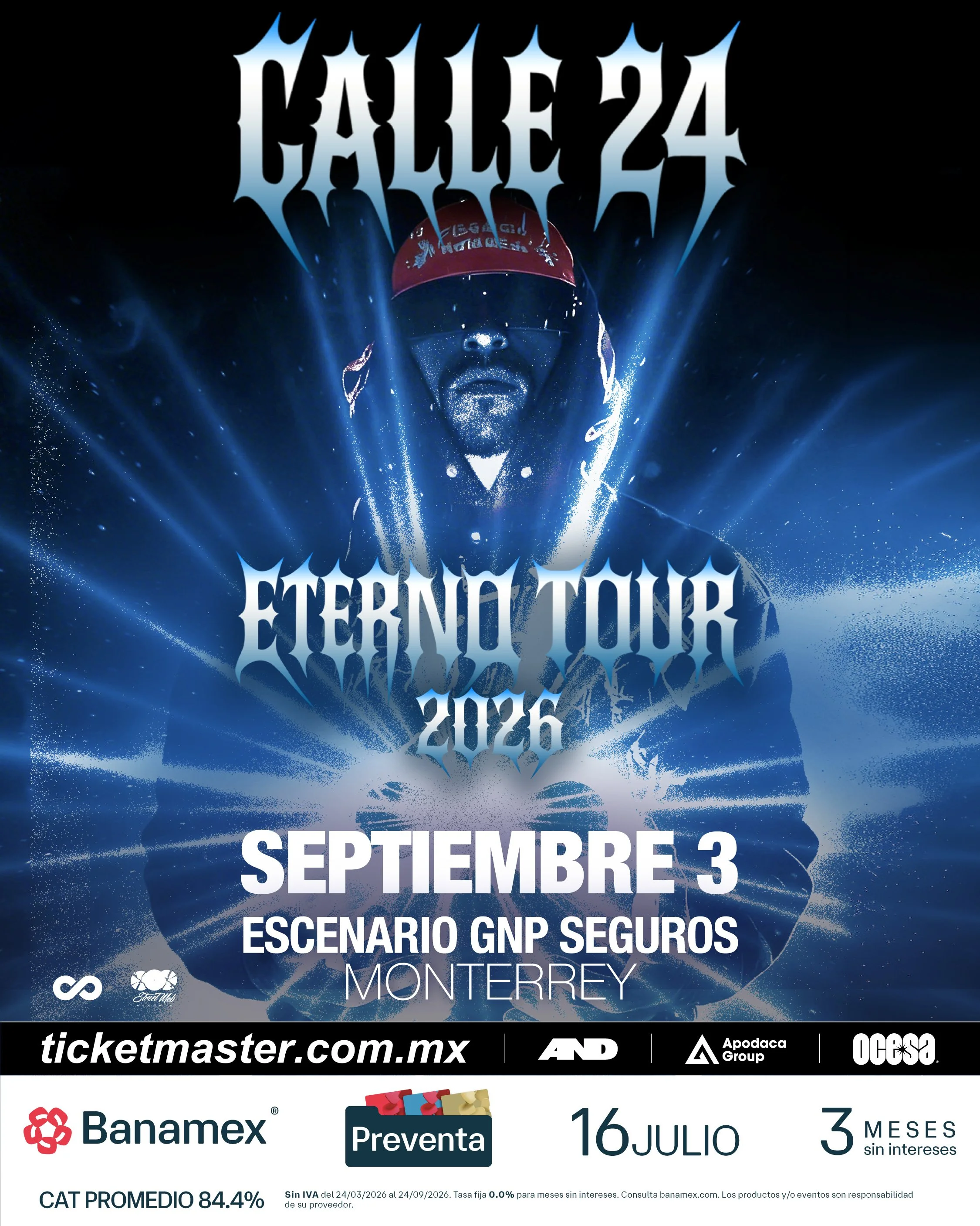 CALLE 24: CONCIERTO EN MONTERREY 2026