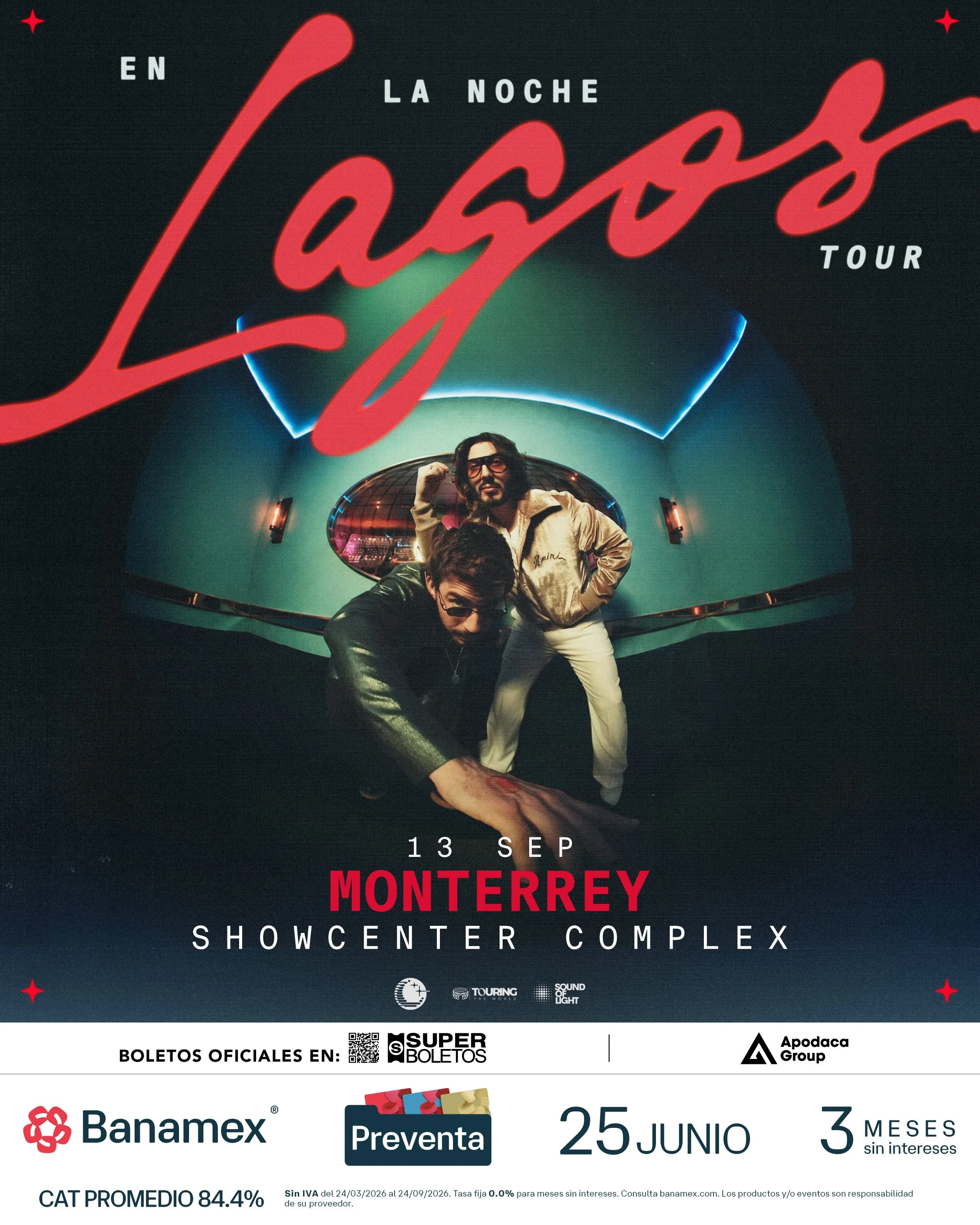 LAGOS: DESDE VENEZUELA A MONTERREY EN CONCIERTO