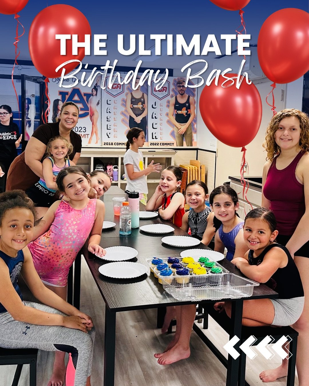 Make their birthday unforgettable at Athletic Edge! π Kids flip, jump, and play while parents relax knowing everything is taken care of. Safe, fun, and packed with excitement, it’s the celebration they’ll never forget.
π Book your part