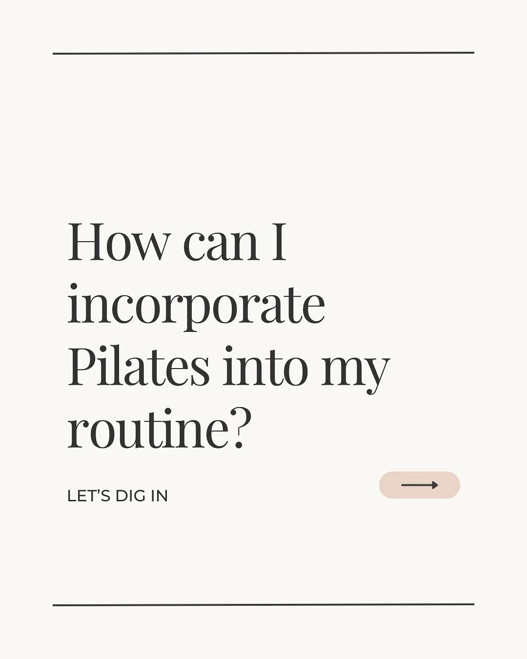 Pilates can be an incredible benefit to your existing routine! With time, patience, and consistency (like with anything) it can help you get stronger and more mobile in unique ways that benefit a variety of goals. Pilates is more than a trend, it&rsq