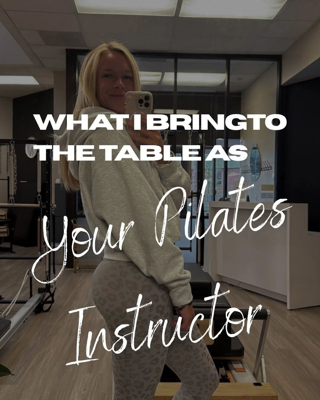 Not all instructors are created equal! Here are a few things I bring to the table that I truly believe helps my clients have incredible personalized sessions. 💯❤️🦋