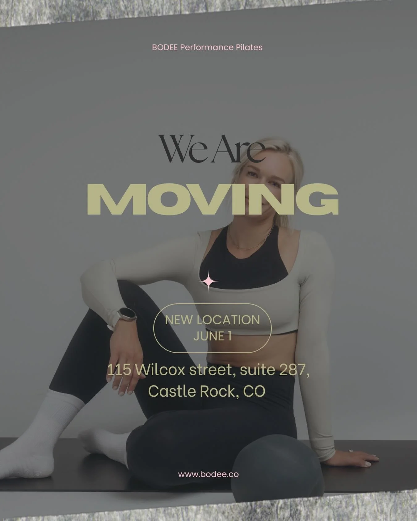 June 1 is just over a week away! 🙈🤍 Starting next month we will be in our new space in downtown Castle Rock!

Im bringing a decade of experience, athletic tenure, high level teaching and quality Pilates methodology with me to my town &amp; couldn&r