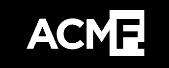 ACME logo in black and white.