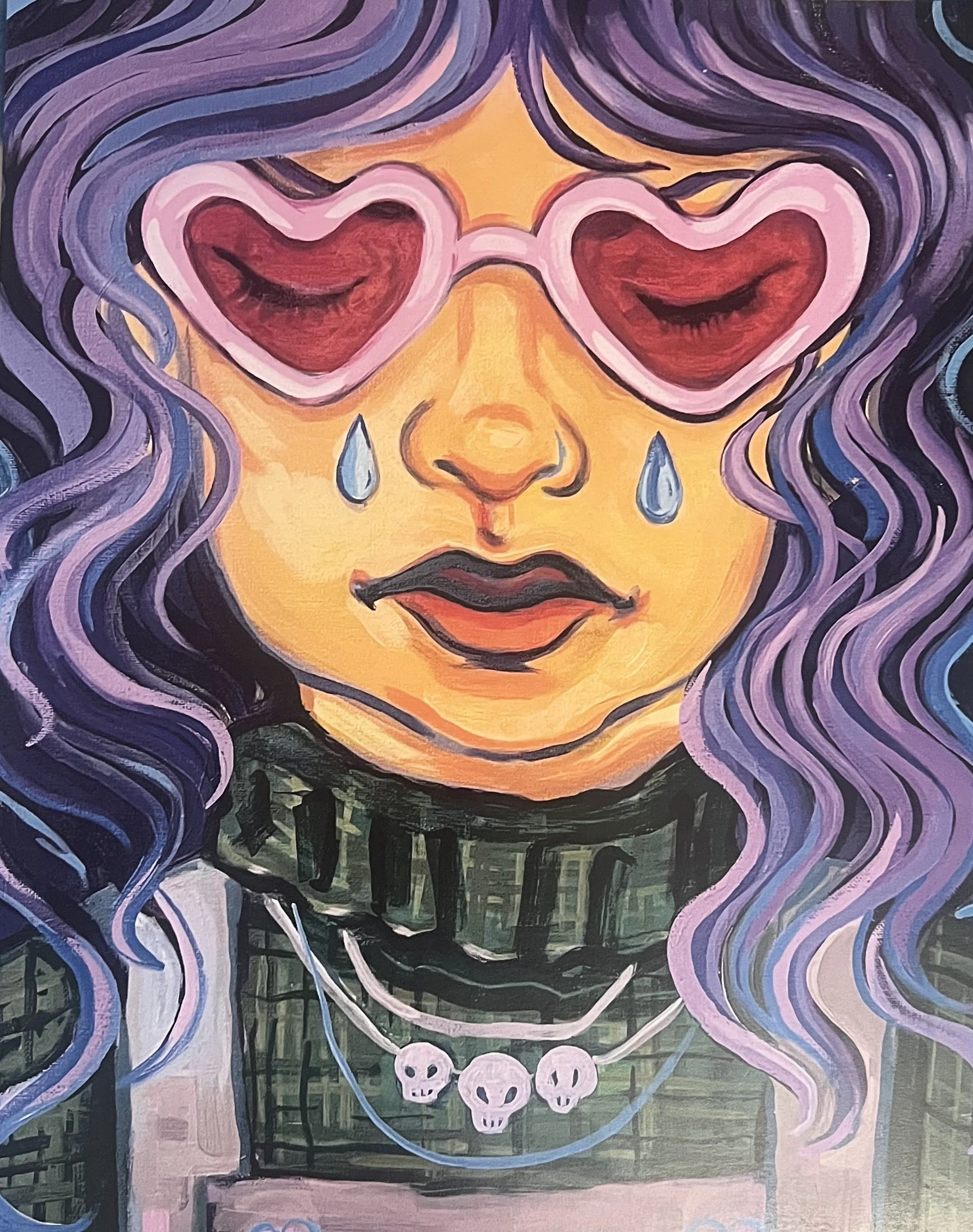 Rose Colored Glasses Print
