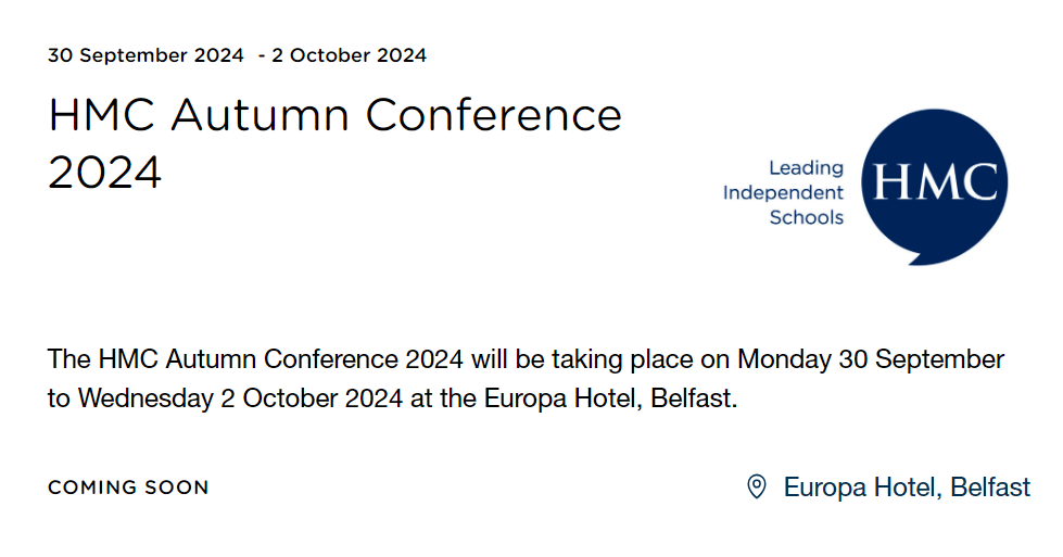 HMC Autumn Conference