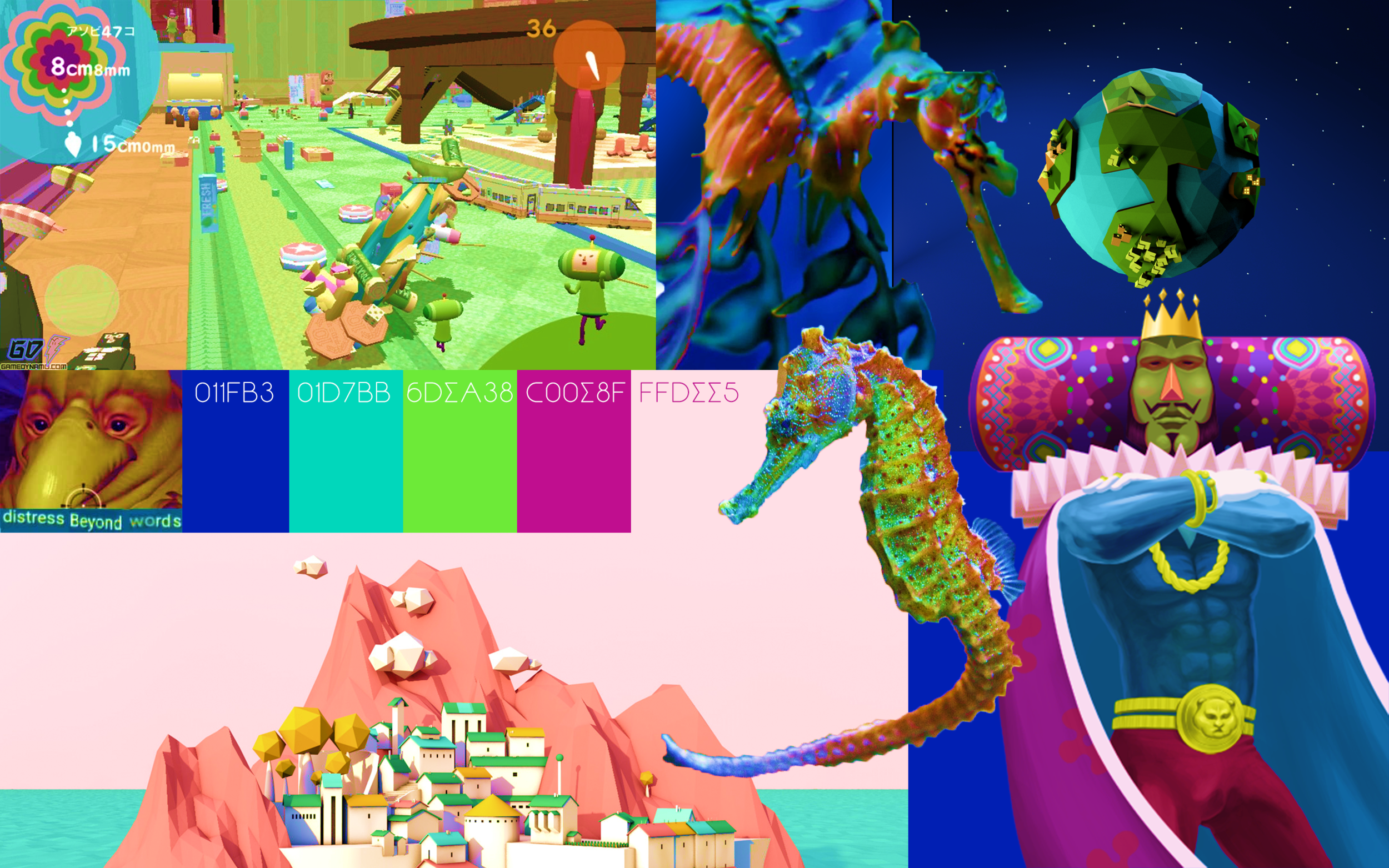 Moodboard for Calamari