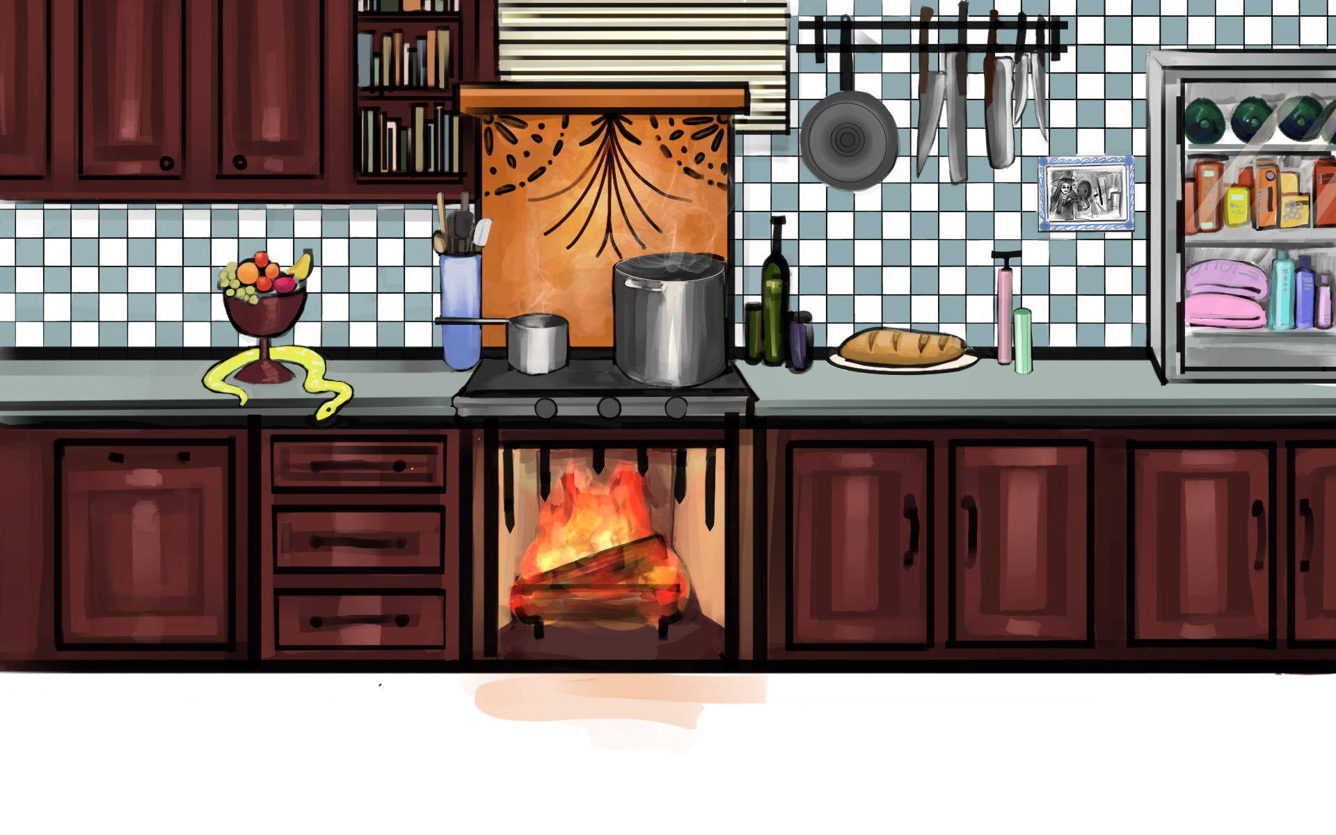 Apocalicious kitchen concept