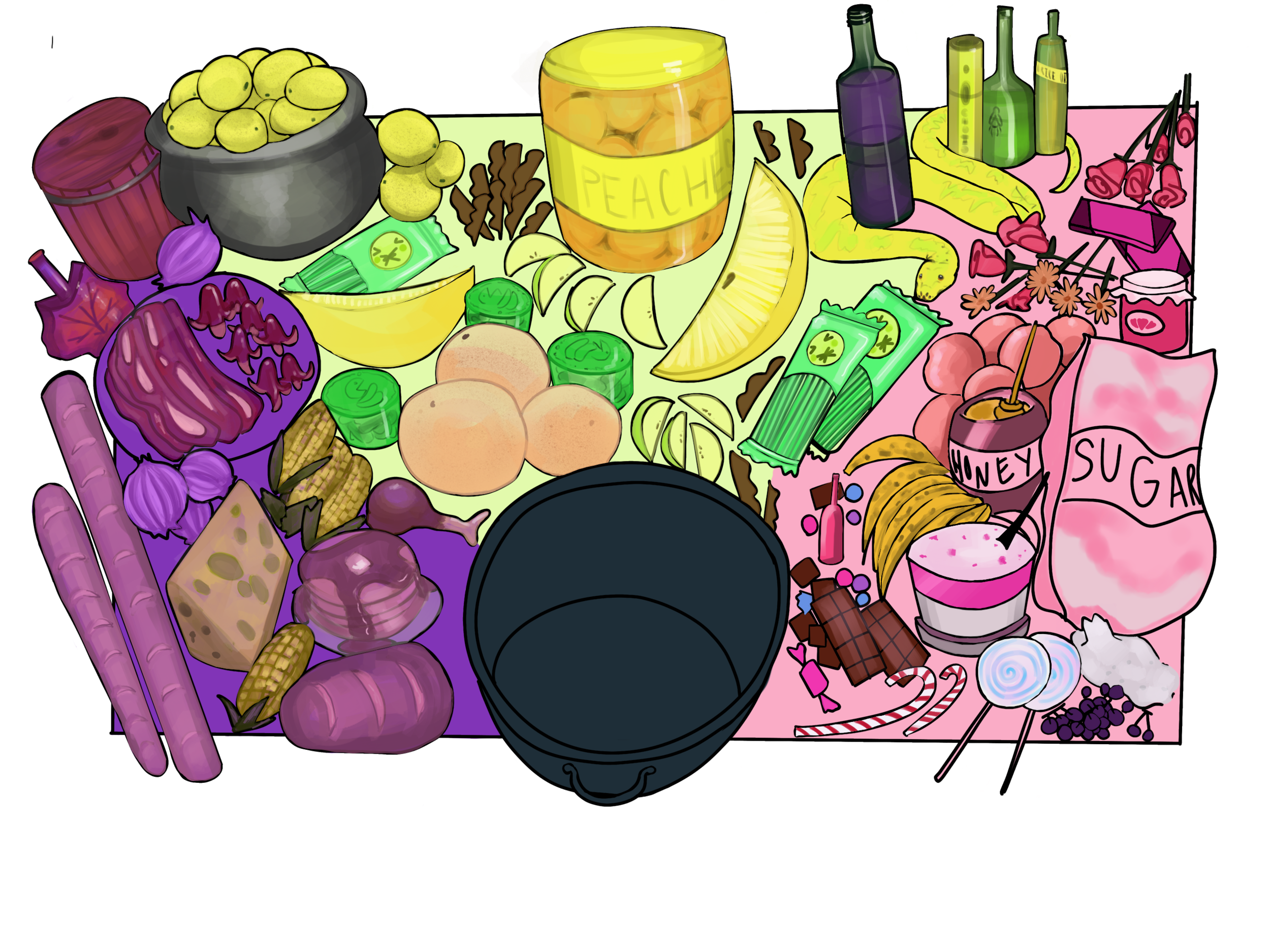 Apocalicious kitchen table concept