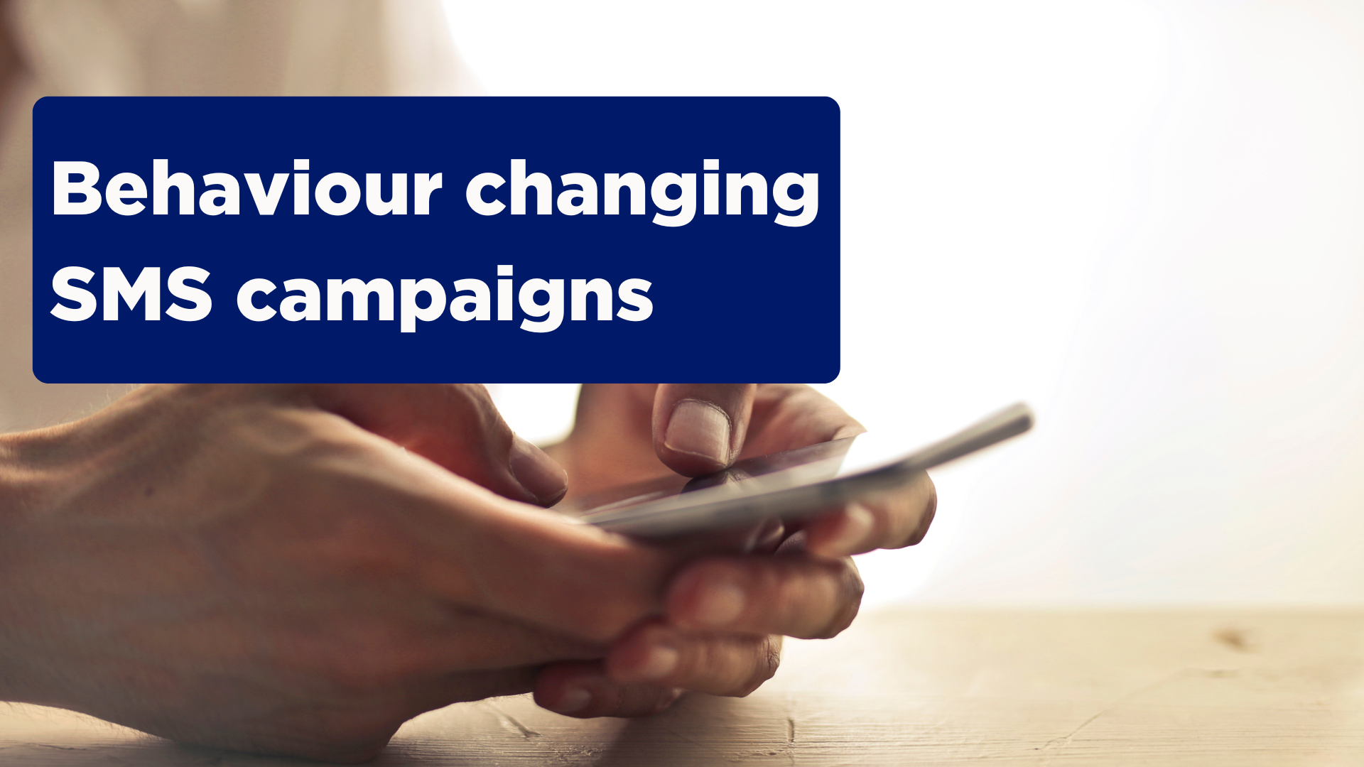 SMS in customer communications
