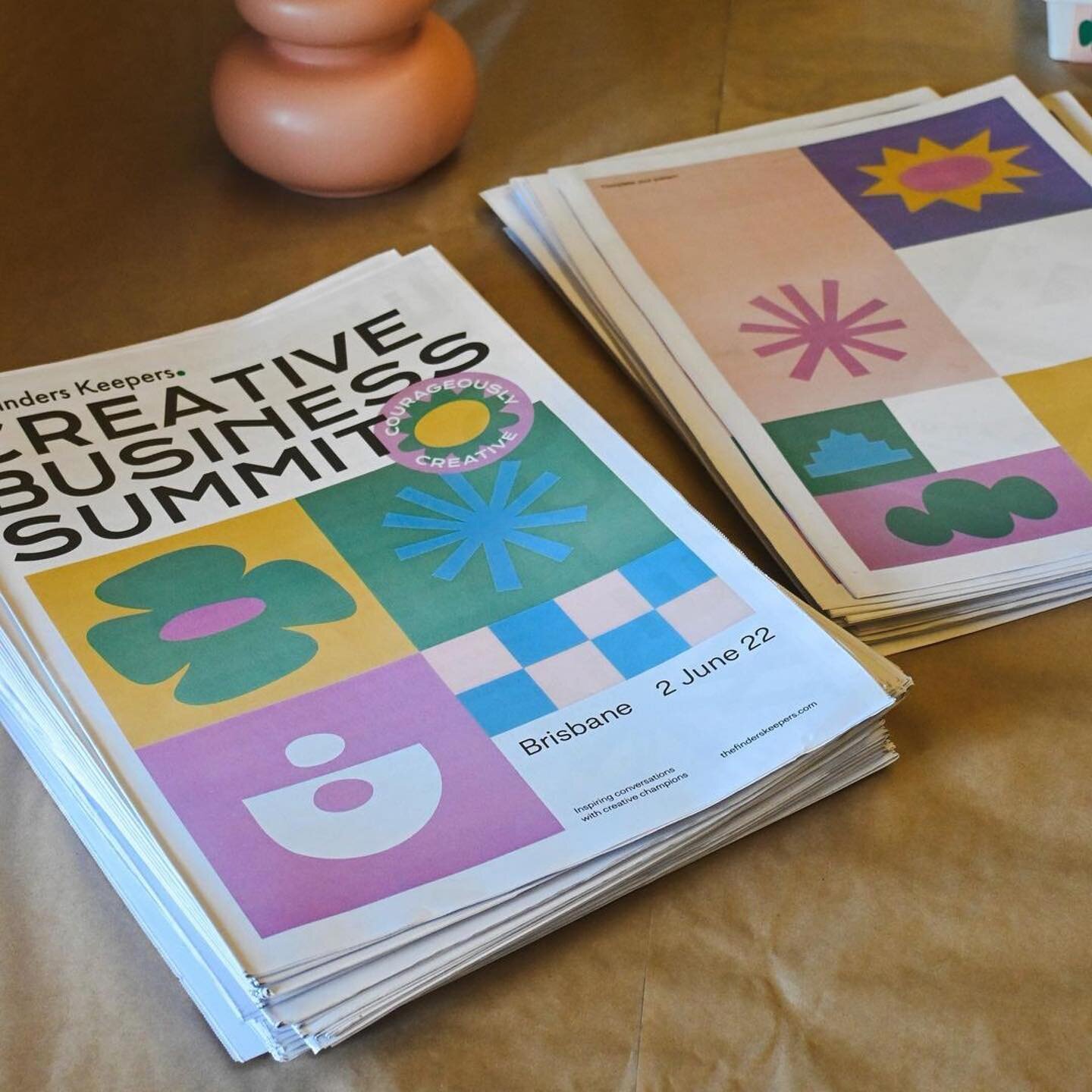 Why not make a publication? A question we always throw into the mix 👏🏼

Our custom publication design for the @finders_keepers recent Creative Business Summit. 🌞

#tfksummit2022 #publication #print #magazine #brand #publicationdesign