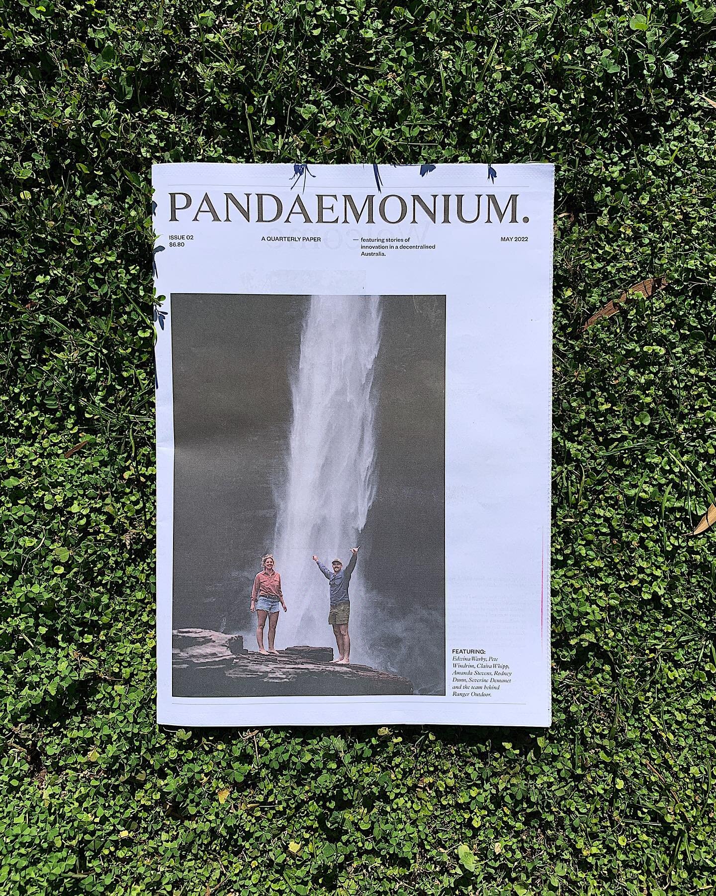 Pandaemonimum Issue 2
A quarterly paper featuring stories of innovation in a decentralised Australia.

We love a collaboration project 🌞

Publication Design and Pre-Press Production by @studio.musemuse 
Publisher, Editorial and Layout by @p.andaemon