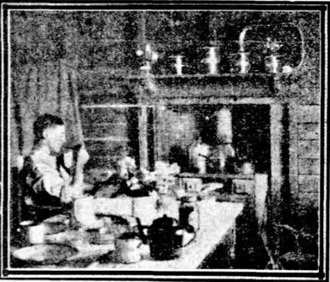 interior of a group settlement house.JPG