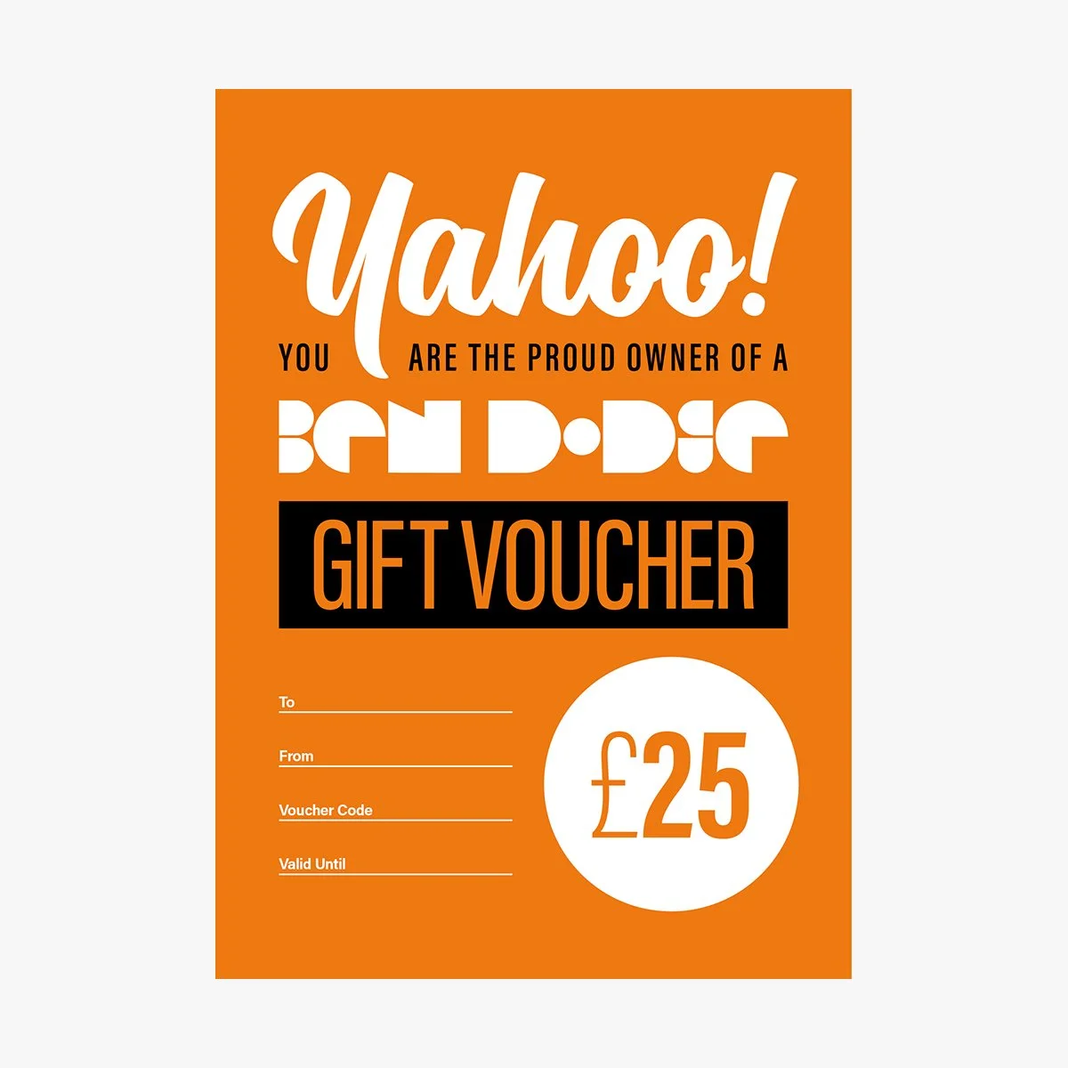 Ben Dodge £25 Gift Voucher