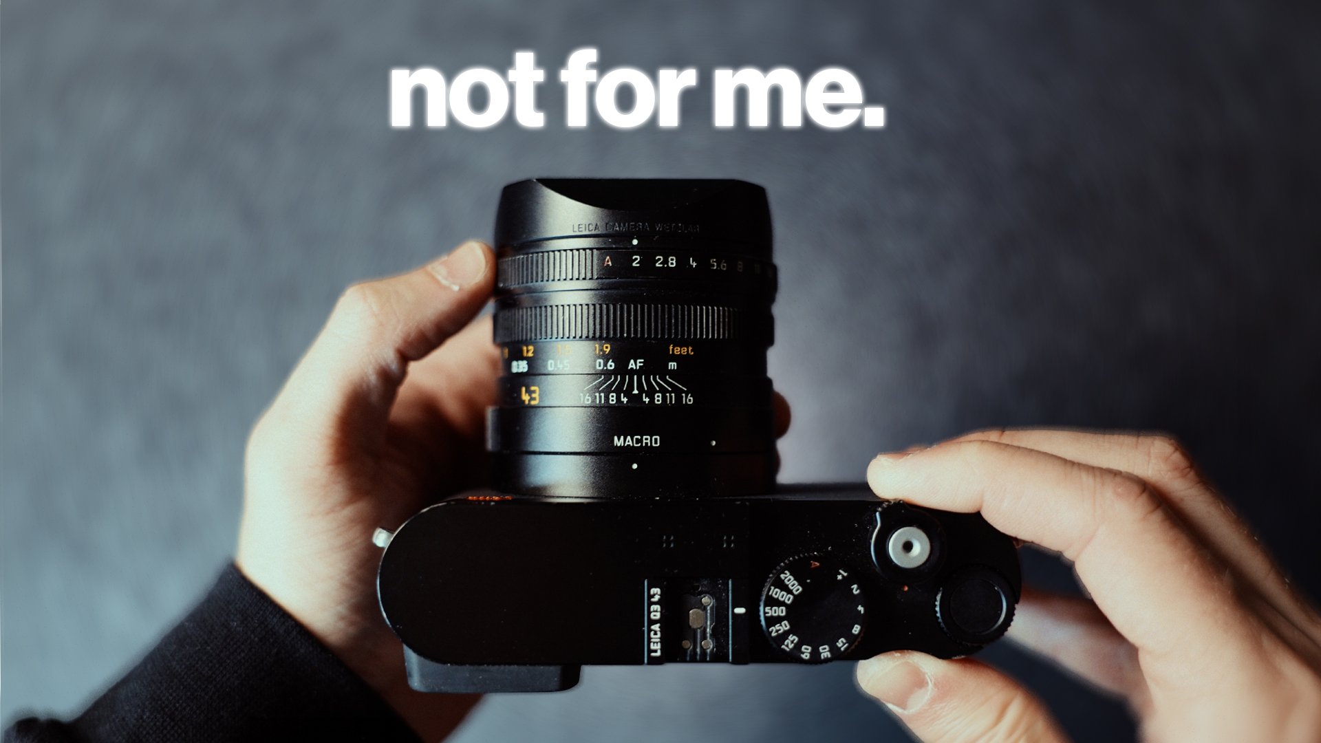 The Leica Q3 43 Is Brilliant. But I Still Wouldn't Buy It.