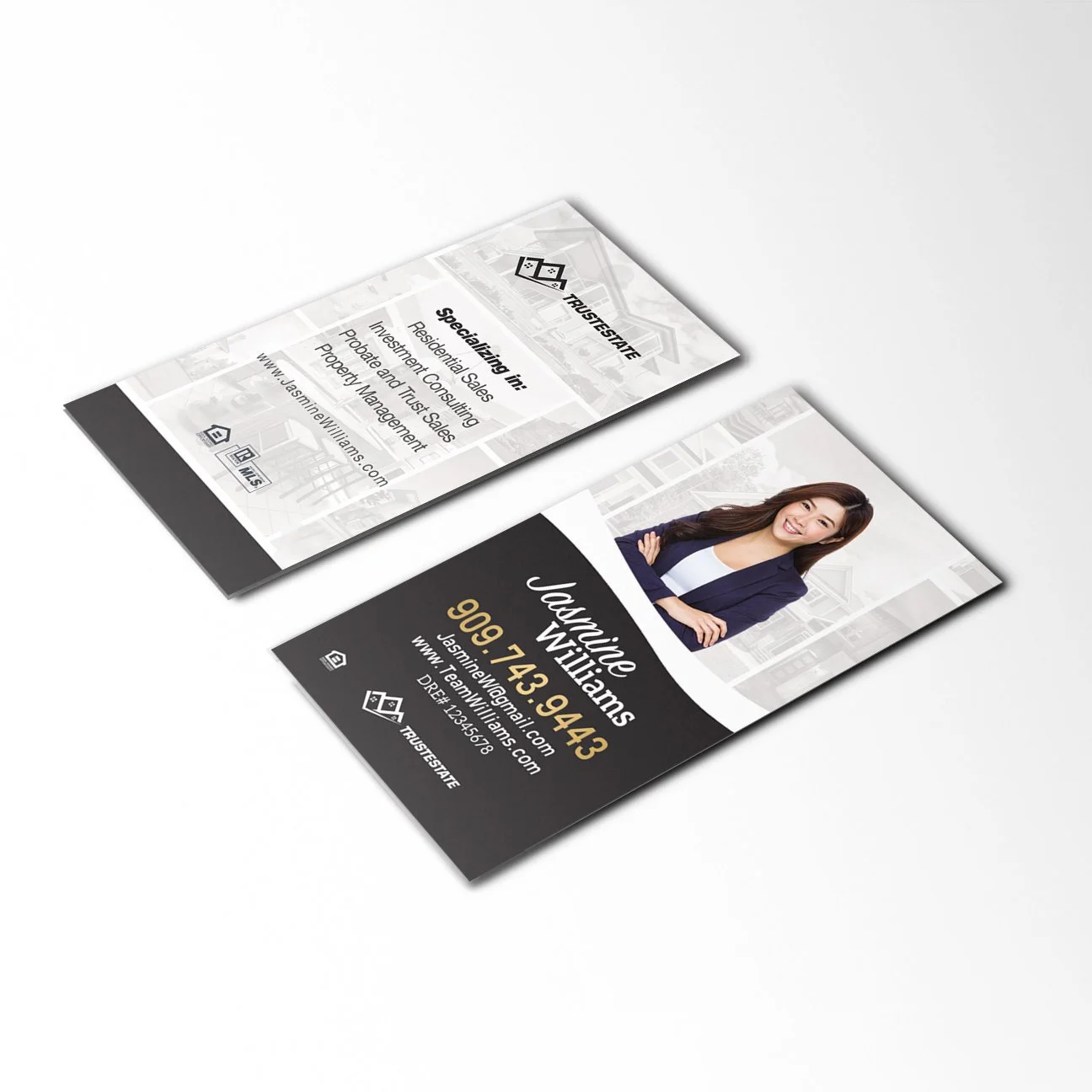 Business Card - Style 1 - Dark