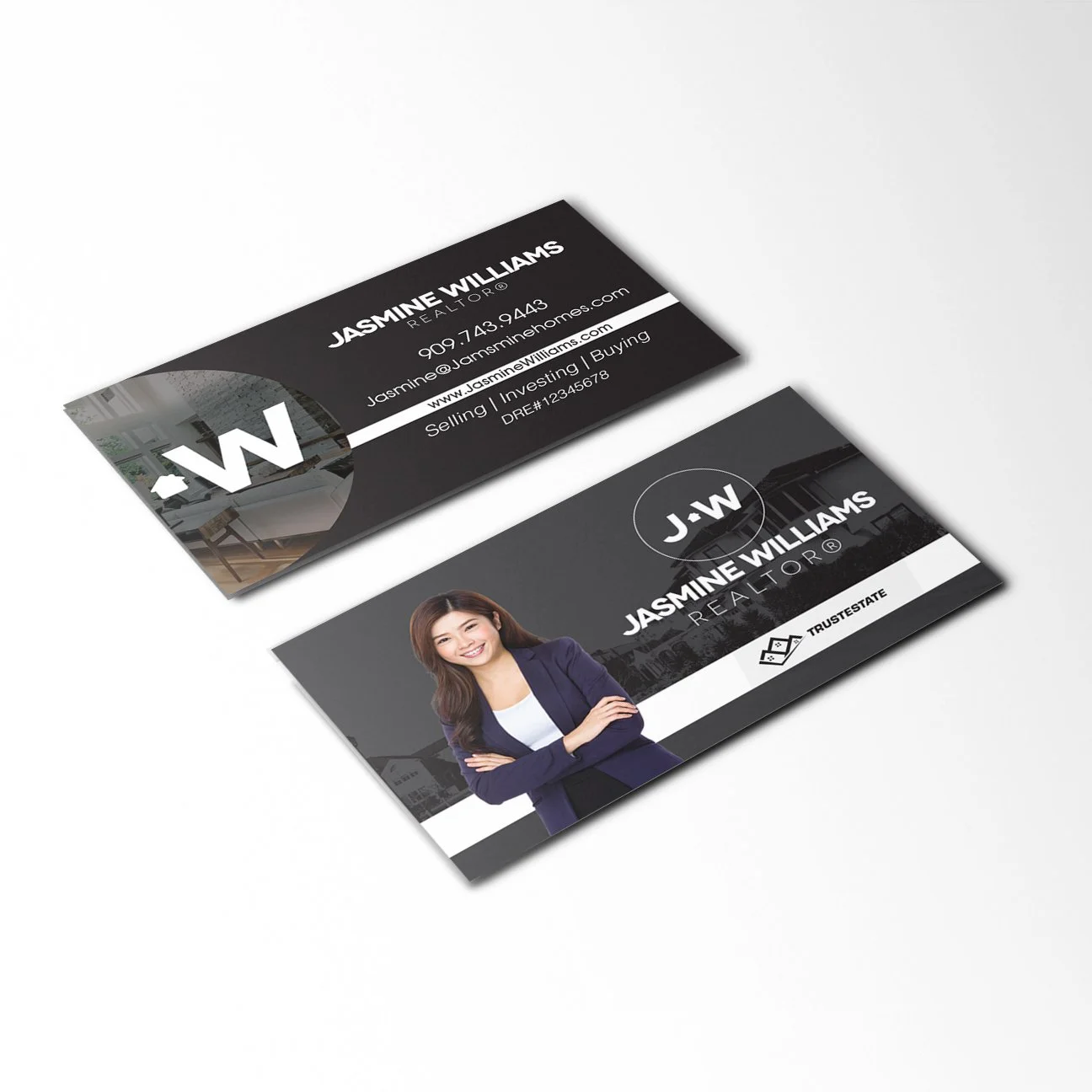 Business Card - Style 5 - Dark