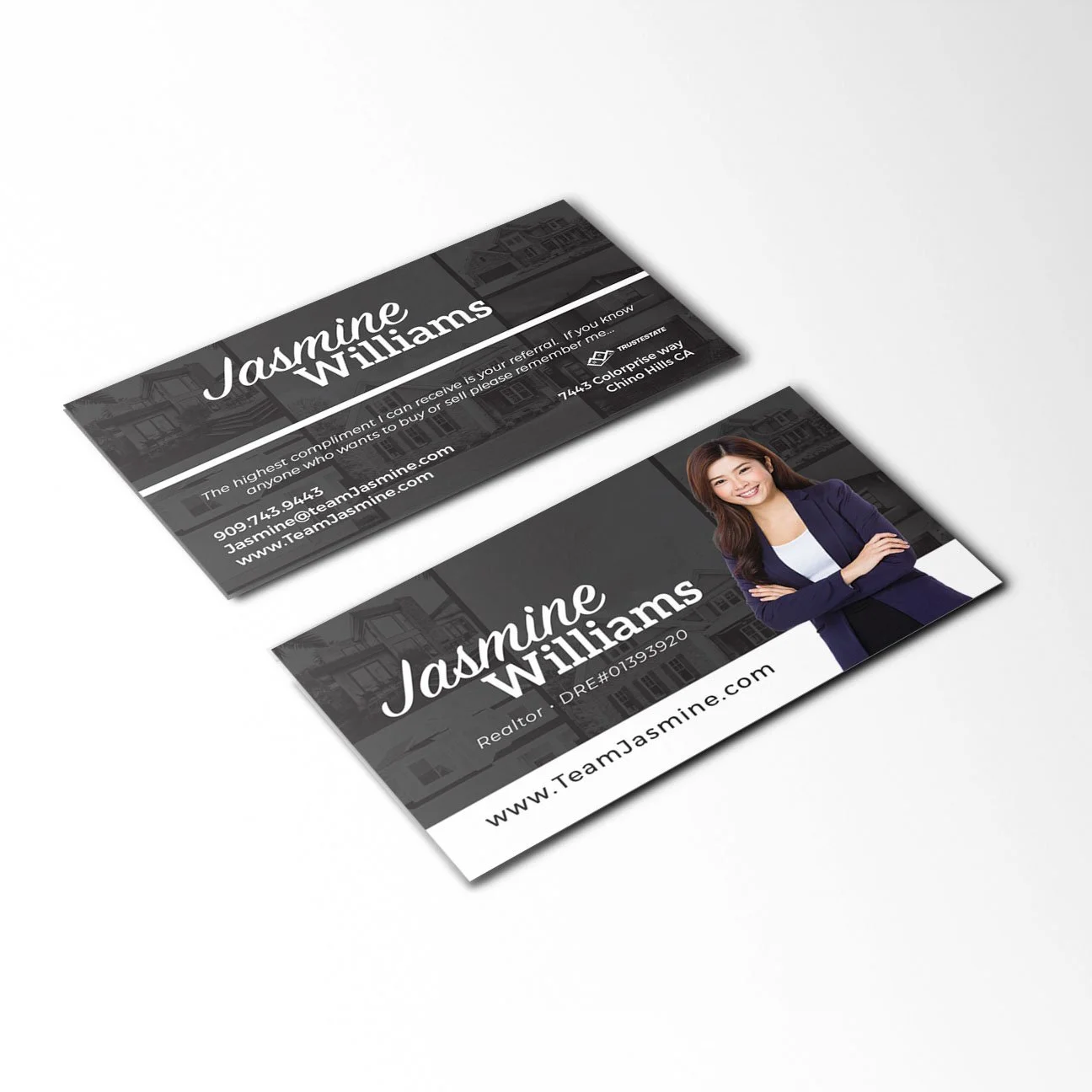 Business Card - Style 6 - Dark