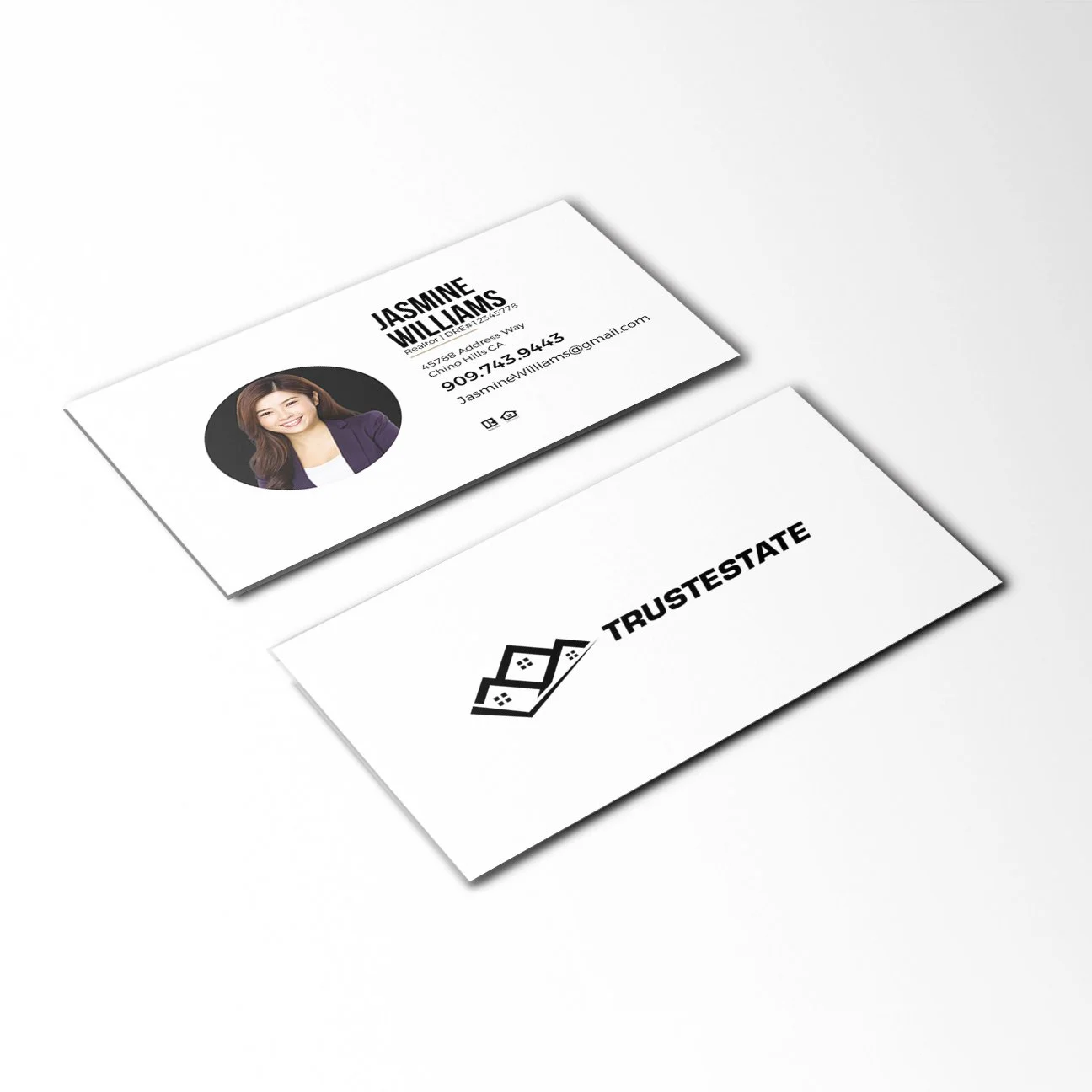 Business Card - Style 10 - Light