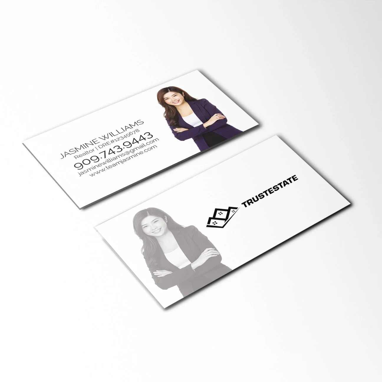 Business Card - Style 12 - Light
