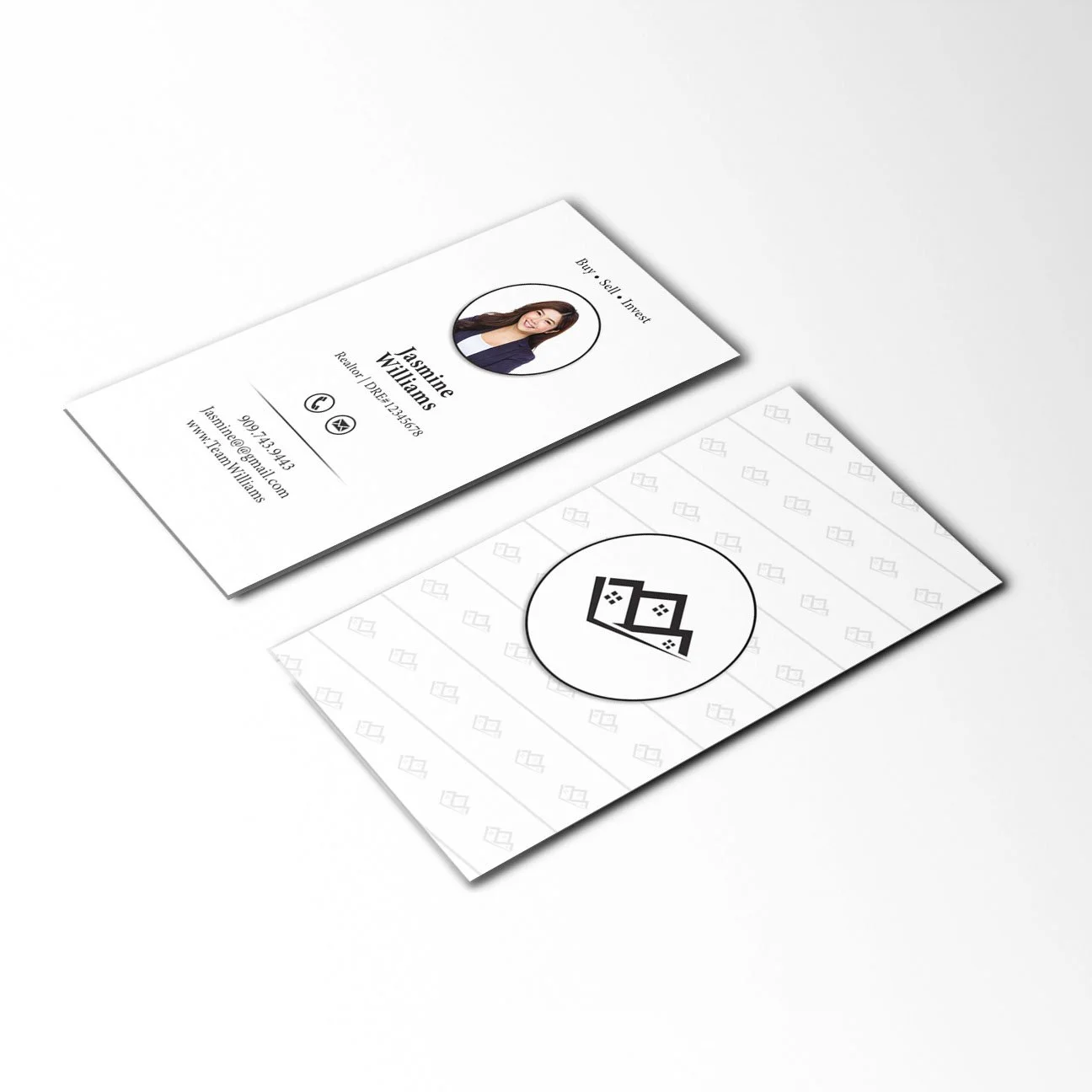 Business Card - Style 13 - Light