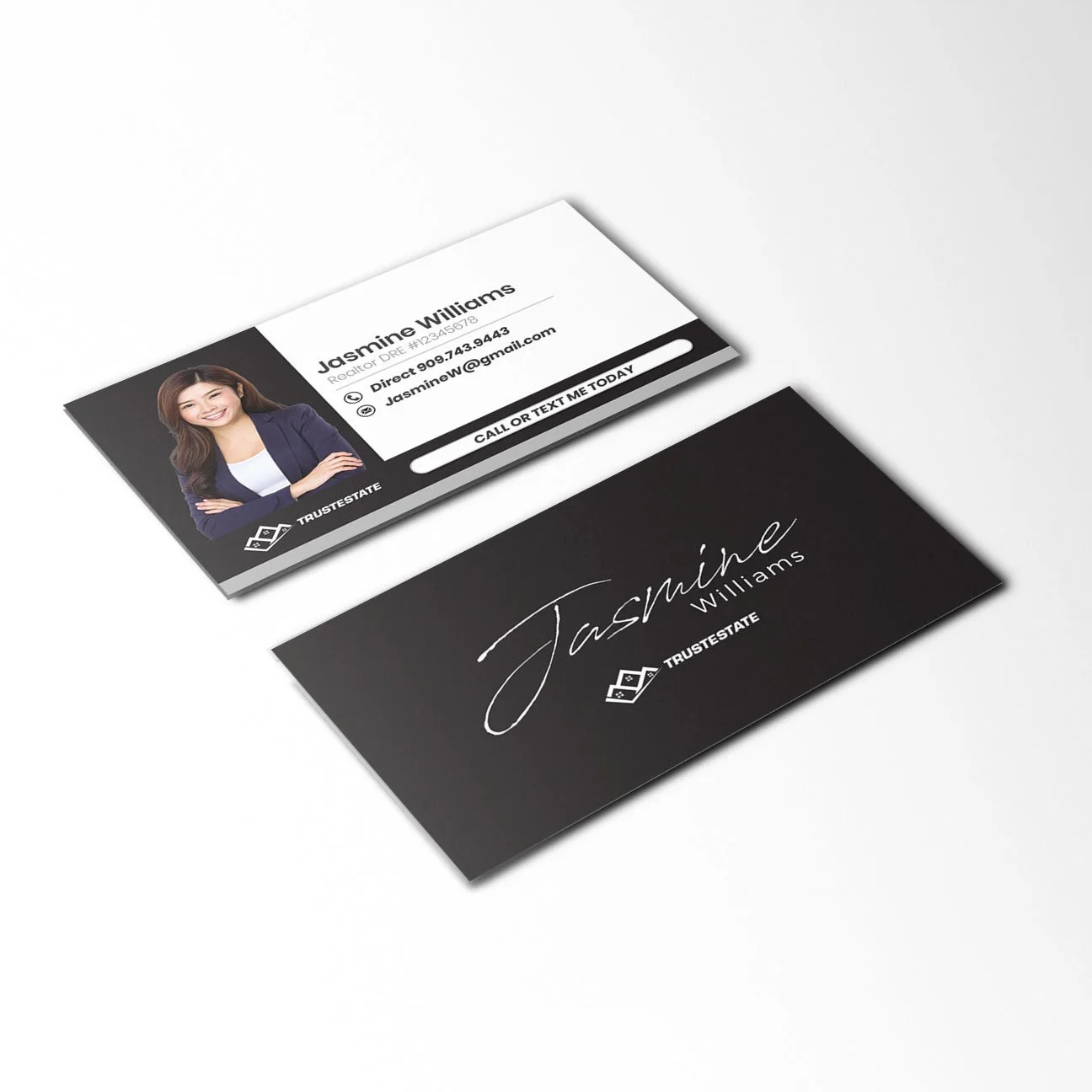 Business Card - Style 15 - Dark