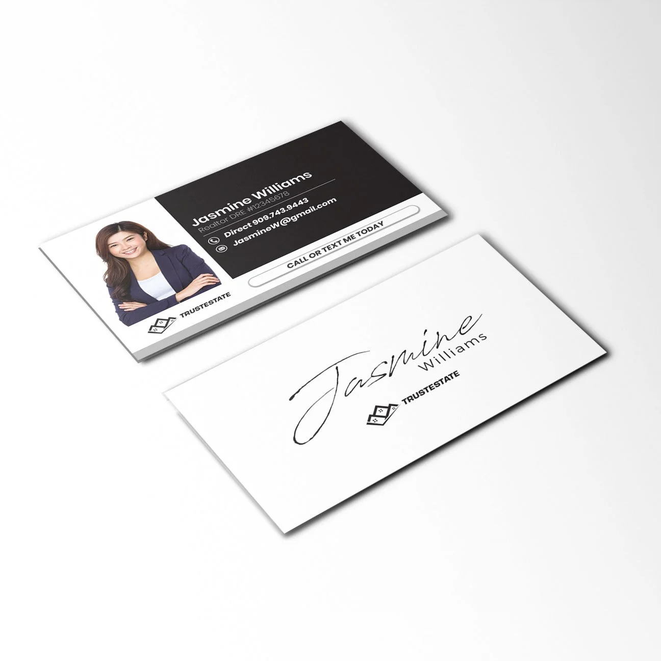 Business Card - Style 15 - Light