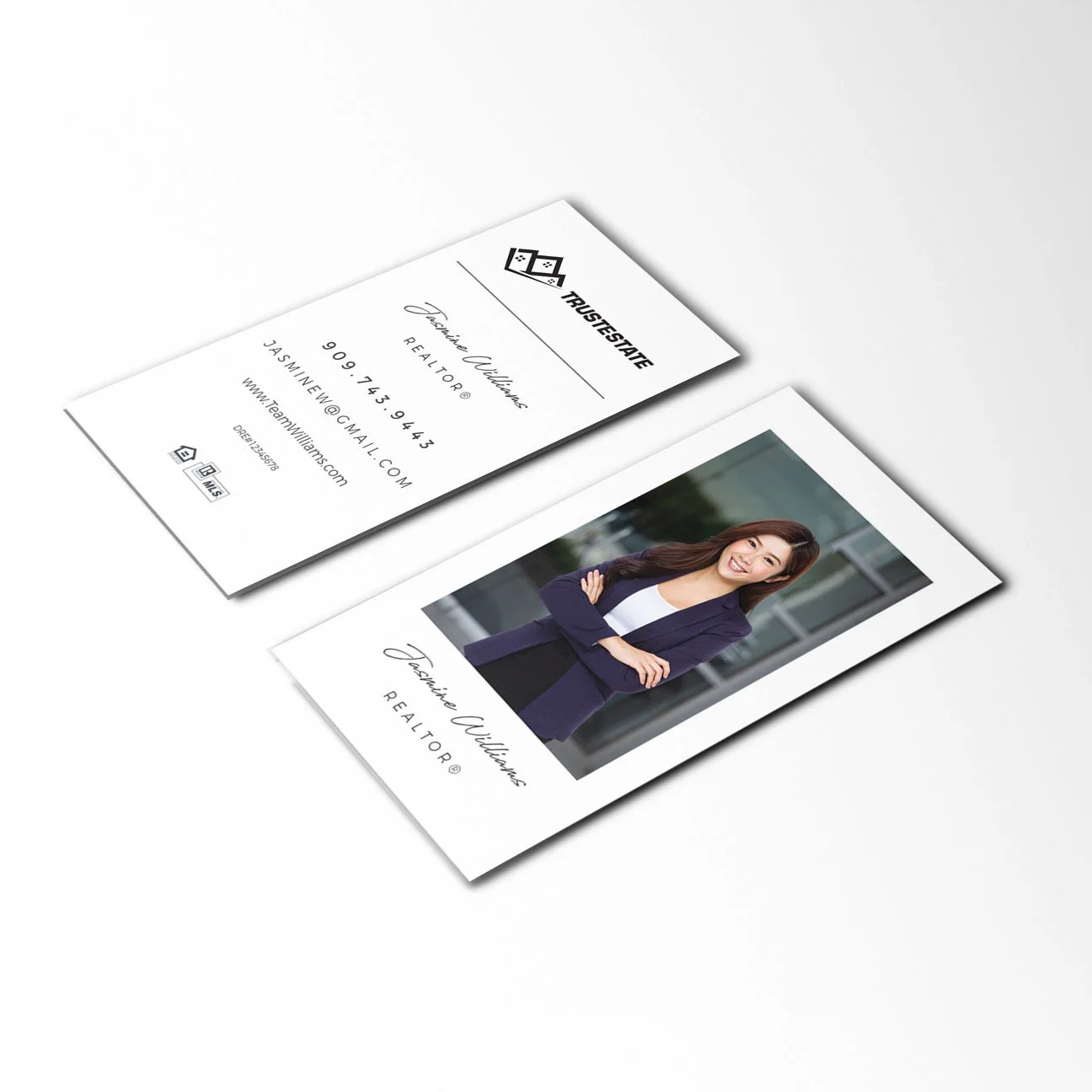 Business Card - Style 16 - Light