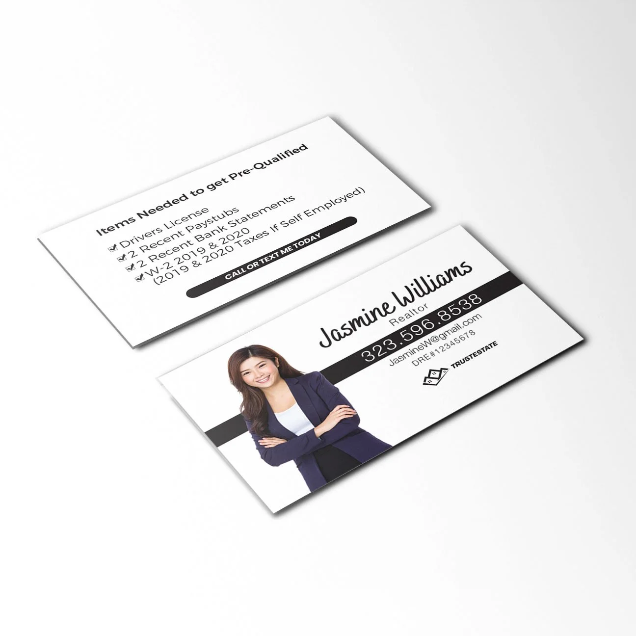 Business Card - Style 17 - Light
