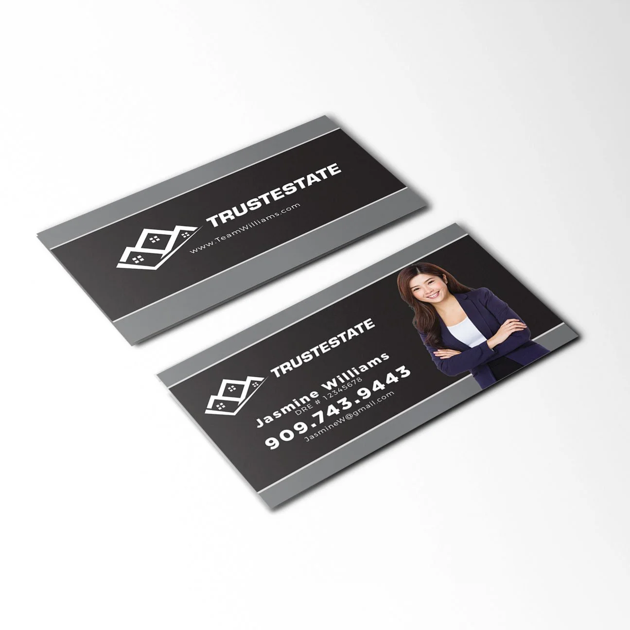 Business Card - Style 18 - Dark