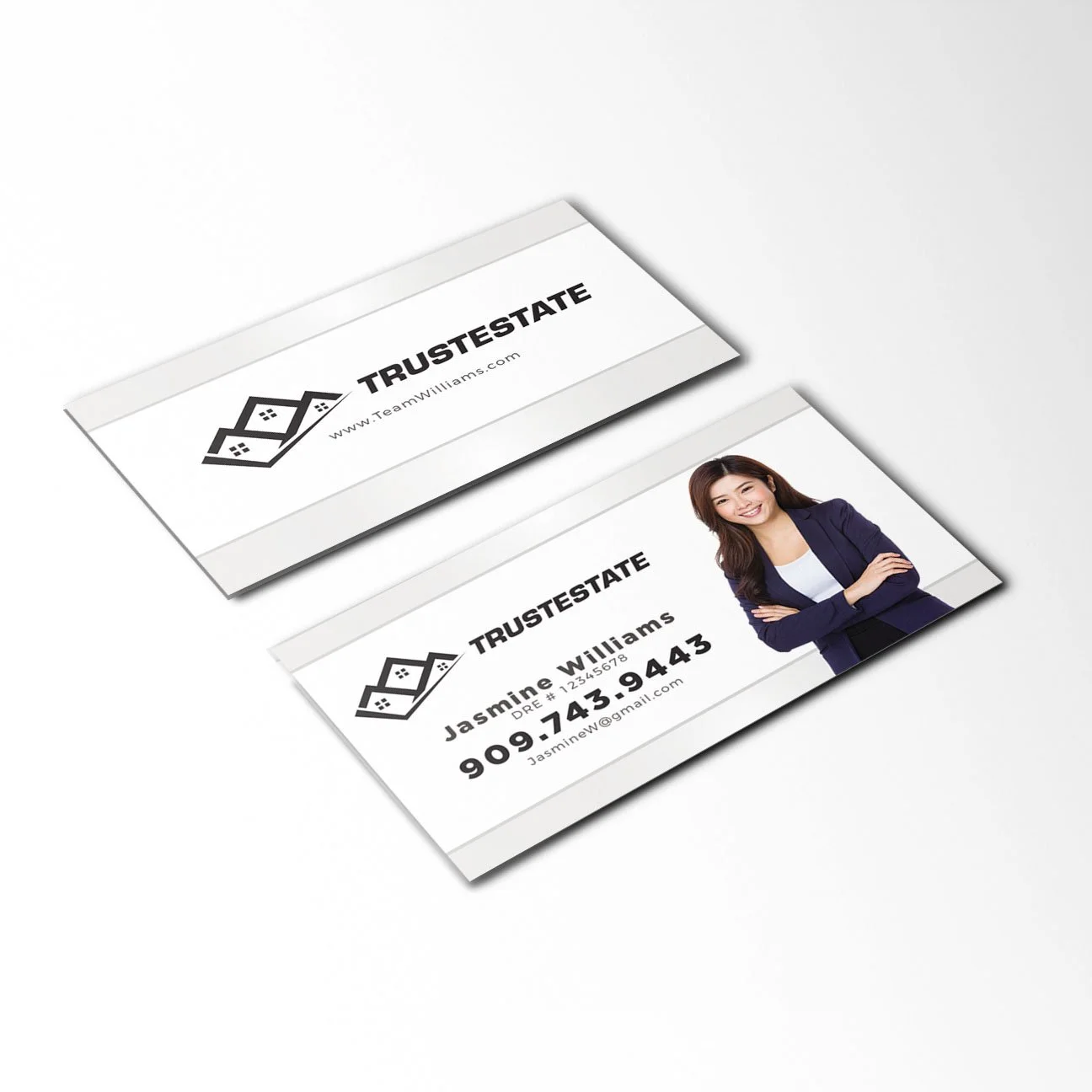 Business Card - Style 18 - Light