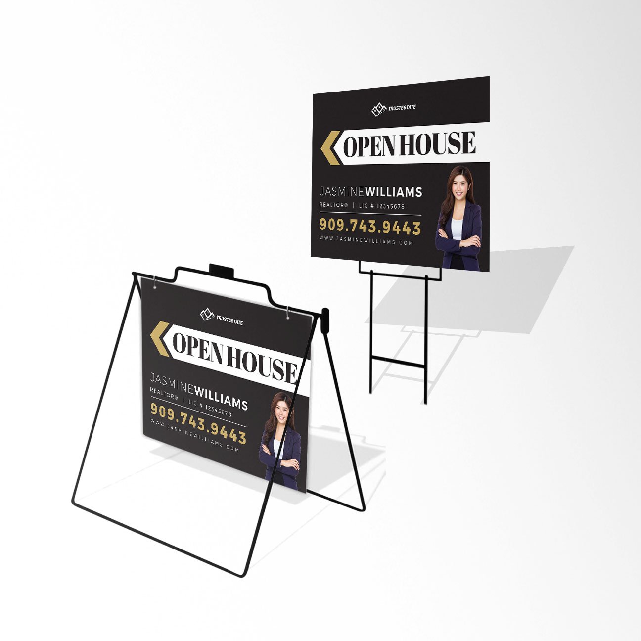 Open House - Style 6 - Dark w/ Picture