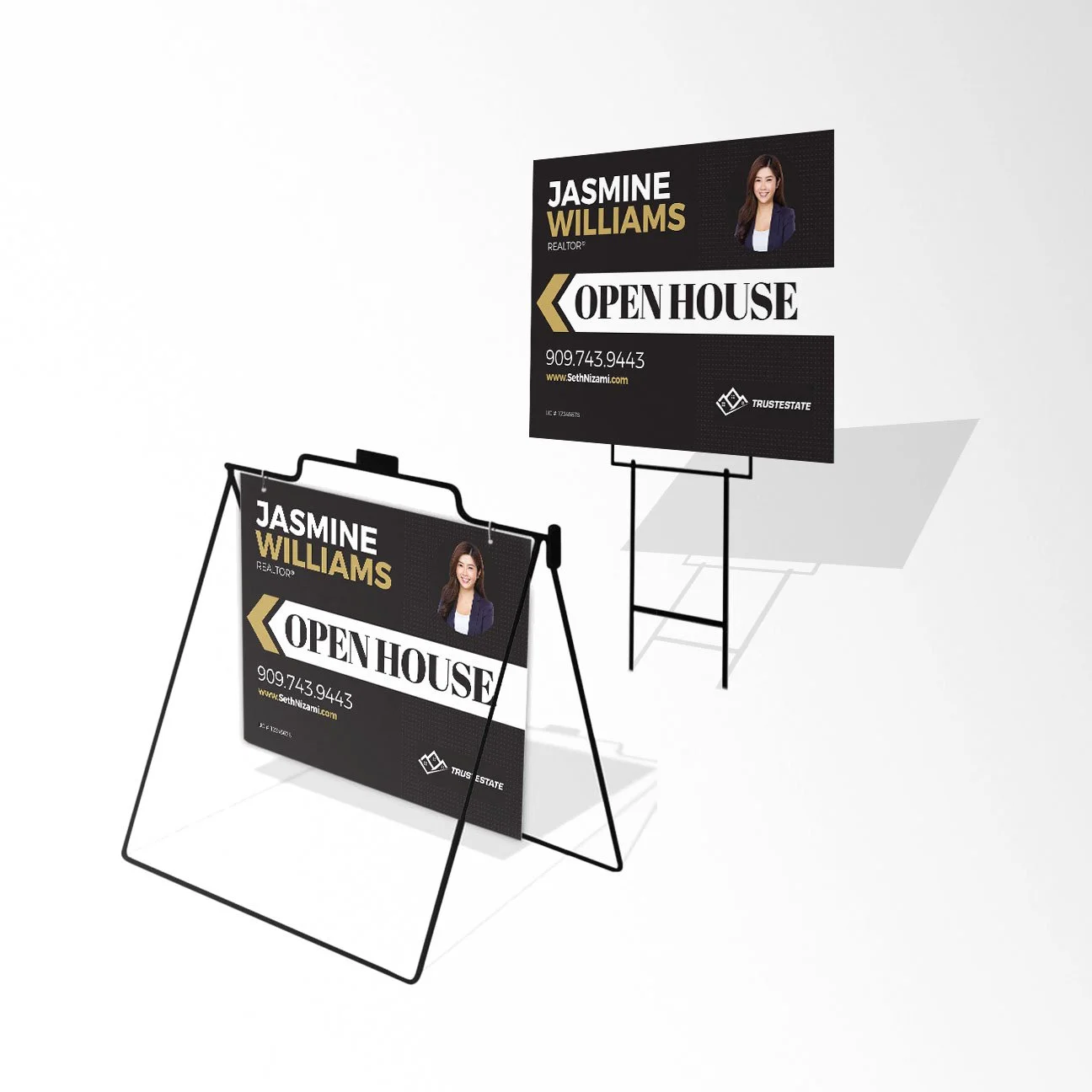 Open House - Style 8 - Dark w/ Picture