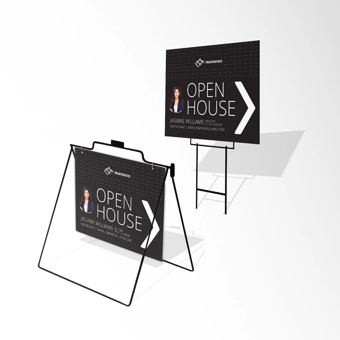 Open House - Style 7 - Dark w/ Picture