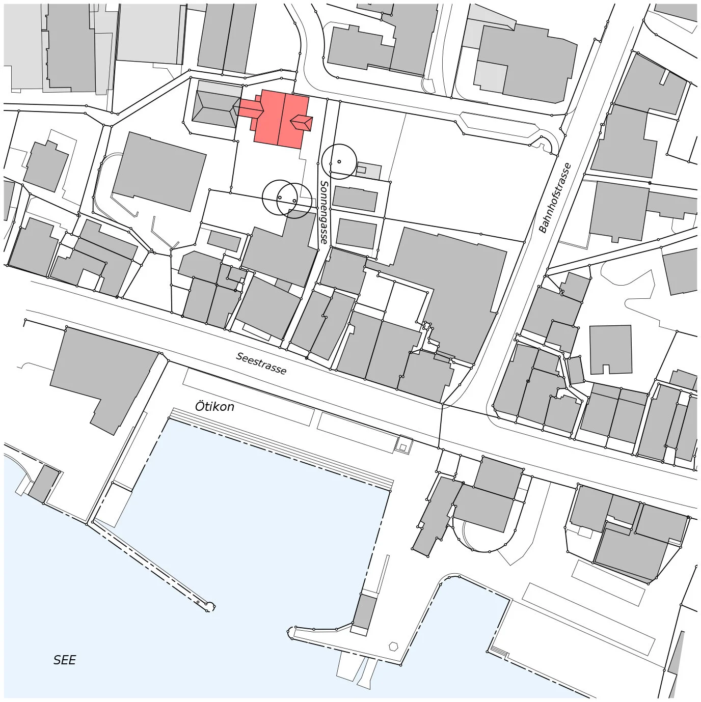 Situationsplan Gehrenhof, Stäfa
