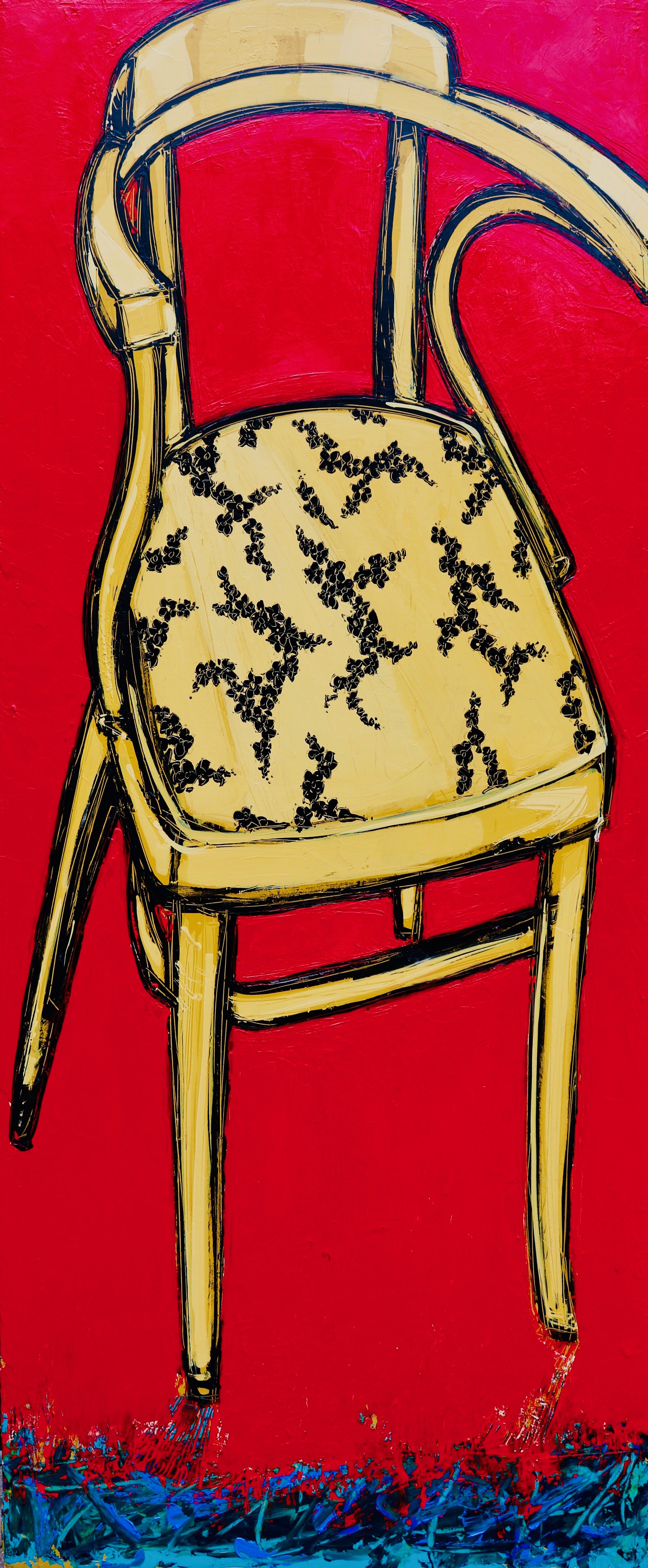 Chair with Chinoiserie