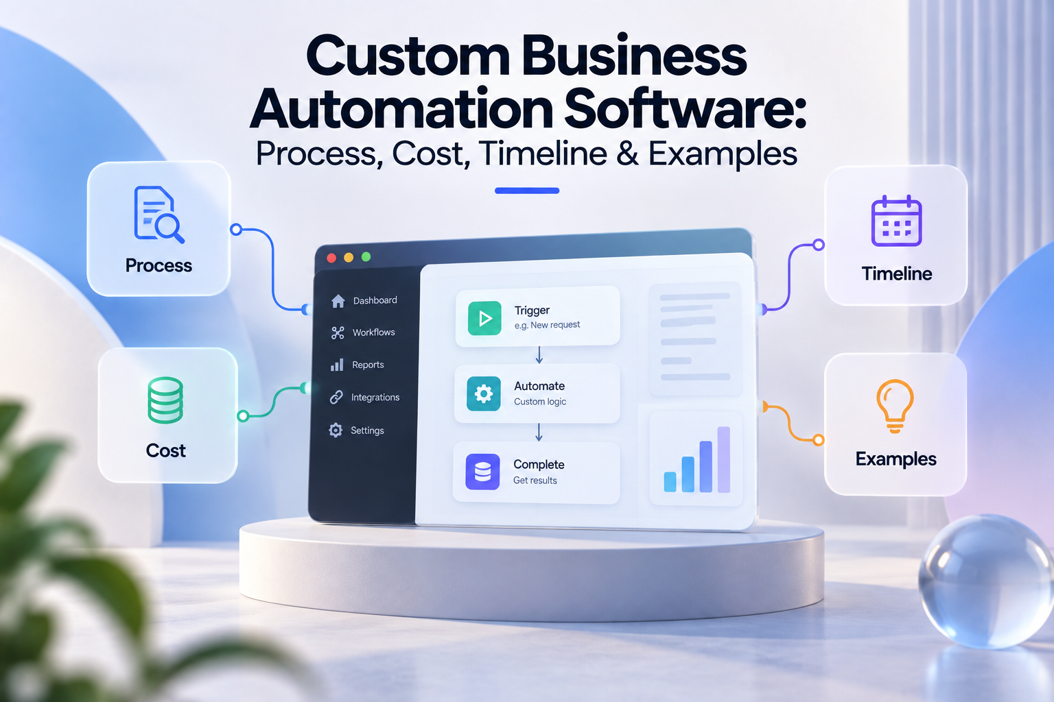 Custom Business Automation Software: Process, Cost, Timeline &amp; Examples