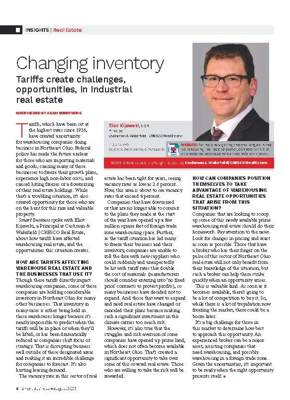 CHANGING INVENTORY