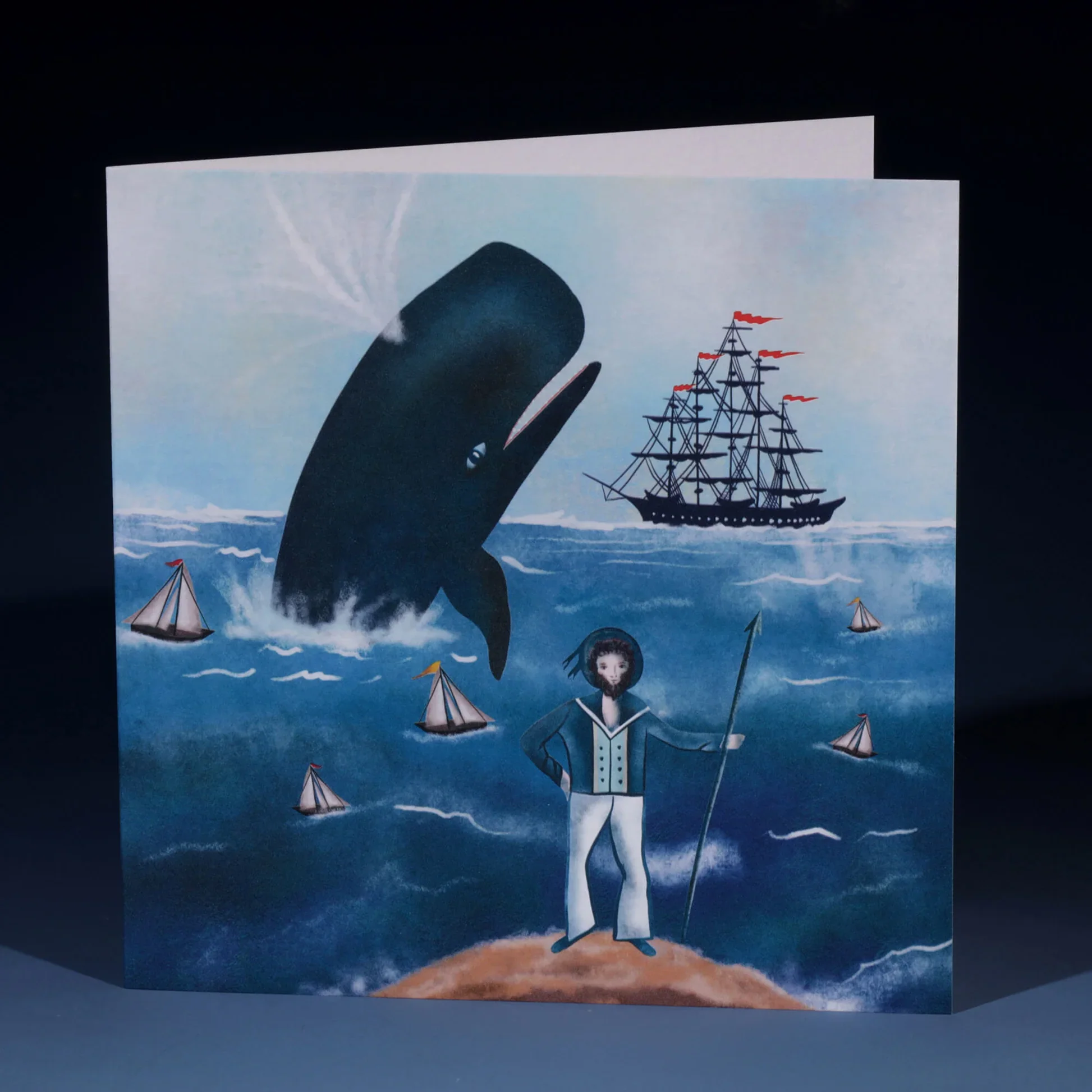 The Captain's Watch Greetings Card