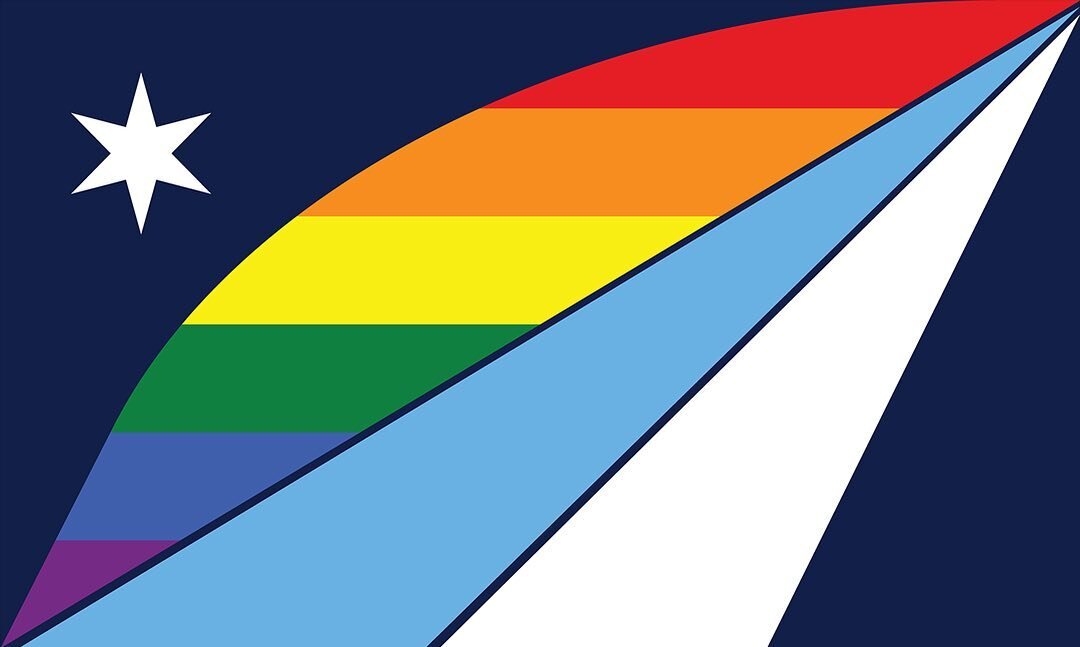 Happy Pride Month! Thanks to @natepuza, we have a Pride flag variant for you to use as you celebrate. You can download these versions at http://flagofcolumbia.com#pride