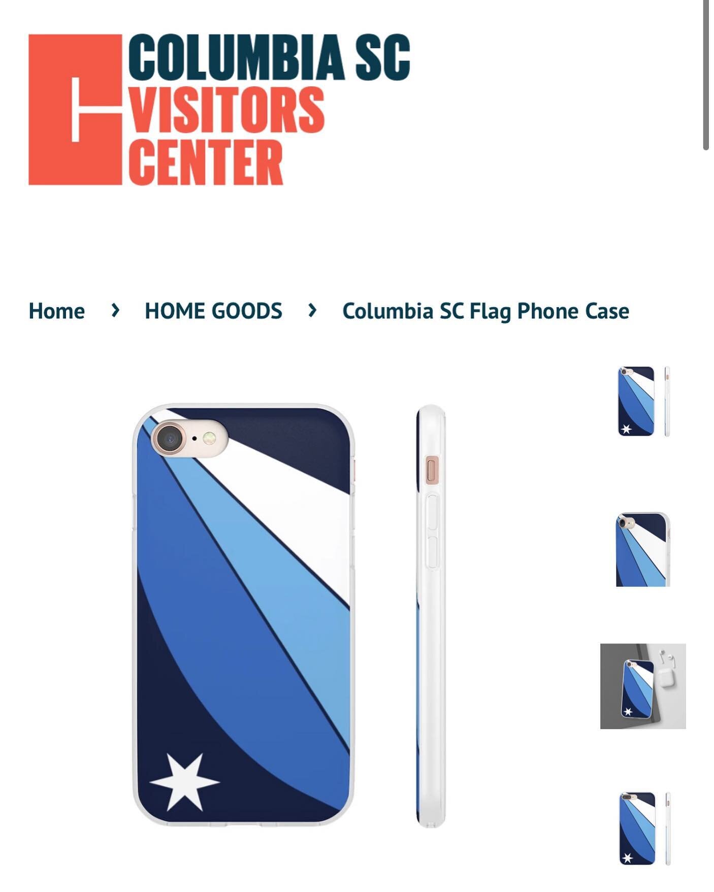 @columbiasc just launched an online shop of all kinds of lovely Columbia-themed goodies, including this handsome phone case. #colaflag #realcolumbiasc