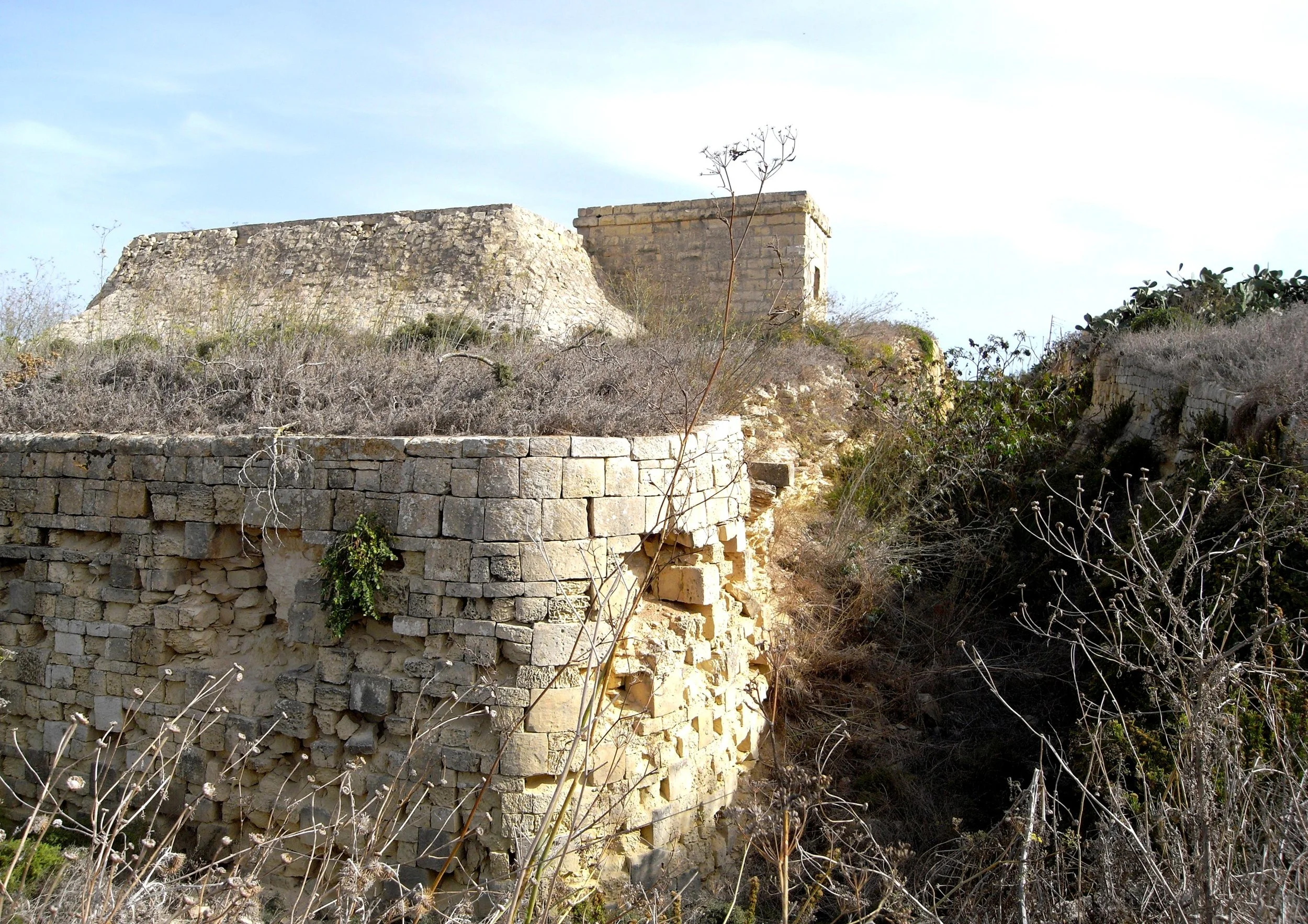 Xghajra Della Grazie Battery — Buildings of Malta