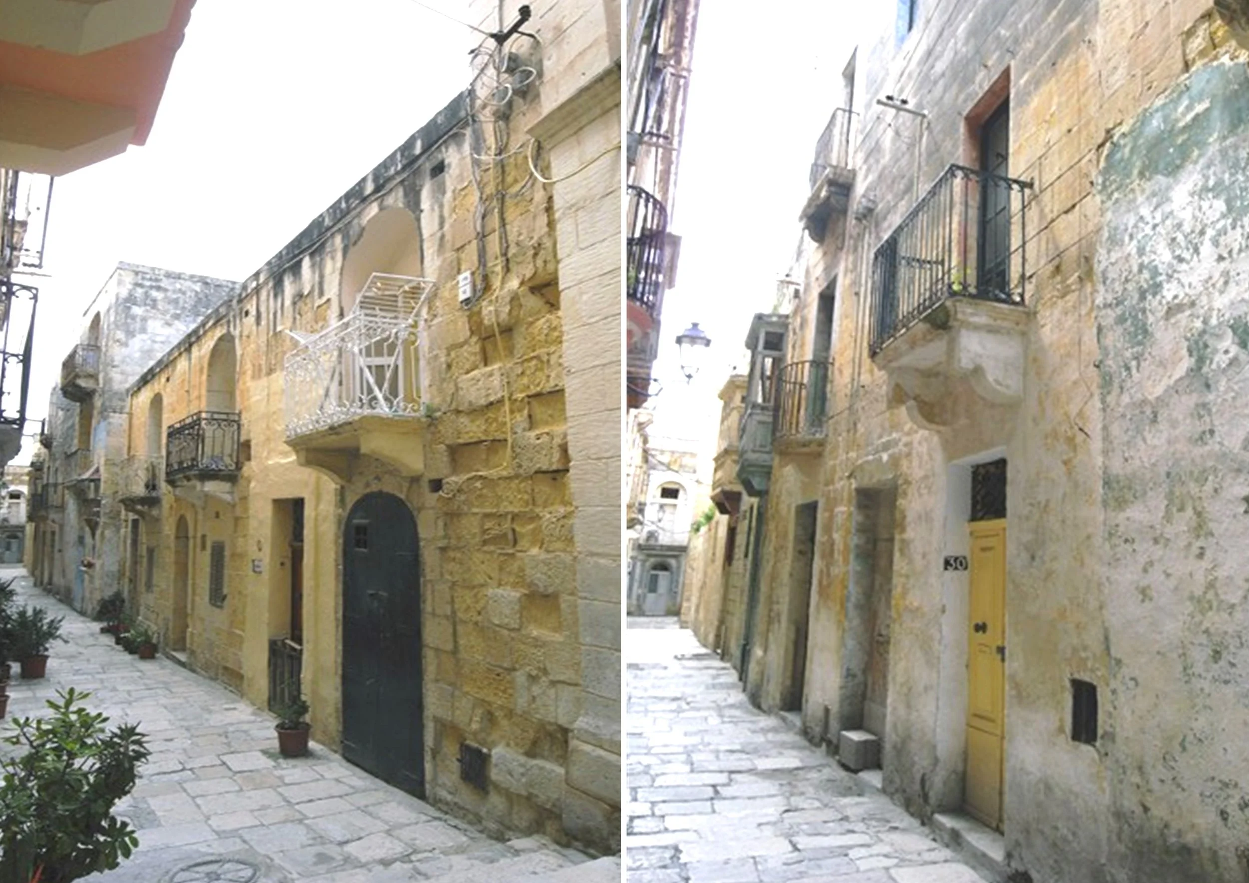 Cospicua: Triq Xandru — Buildings of Malta