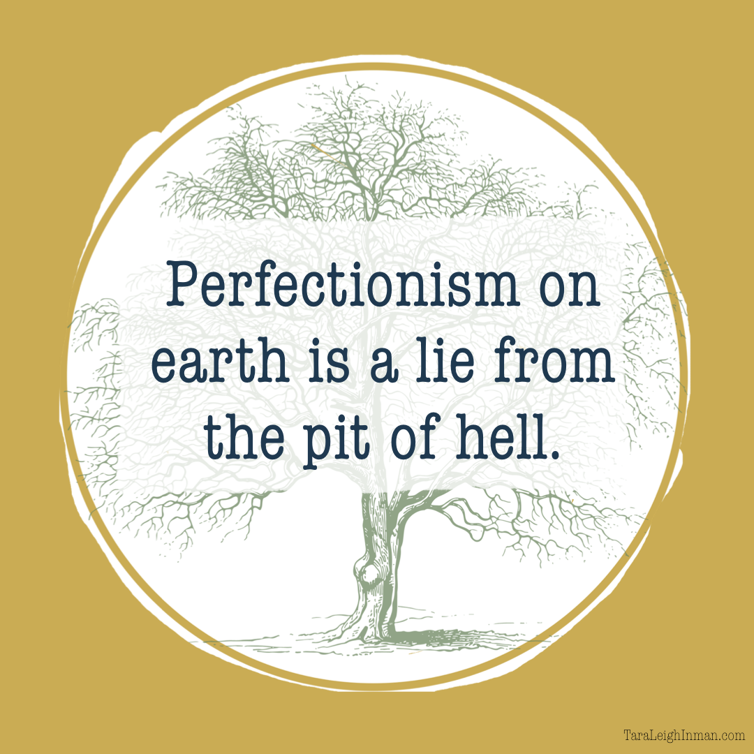the lie of perfectionism