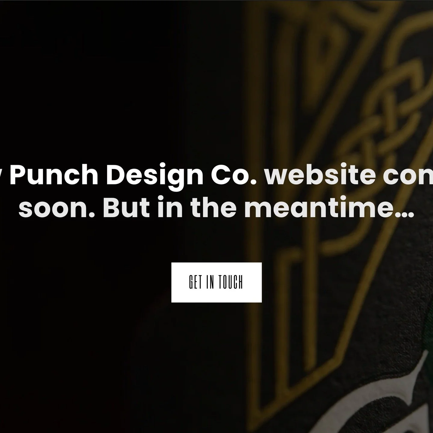 New website on the way. Stay tuned.